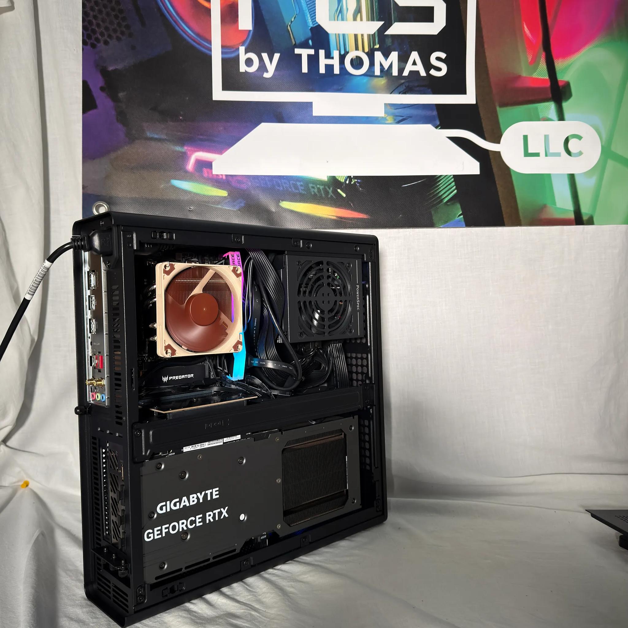 RTX 4070TI SUPER SMALL FORM FACTOR Ryzen 7 7800X3D