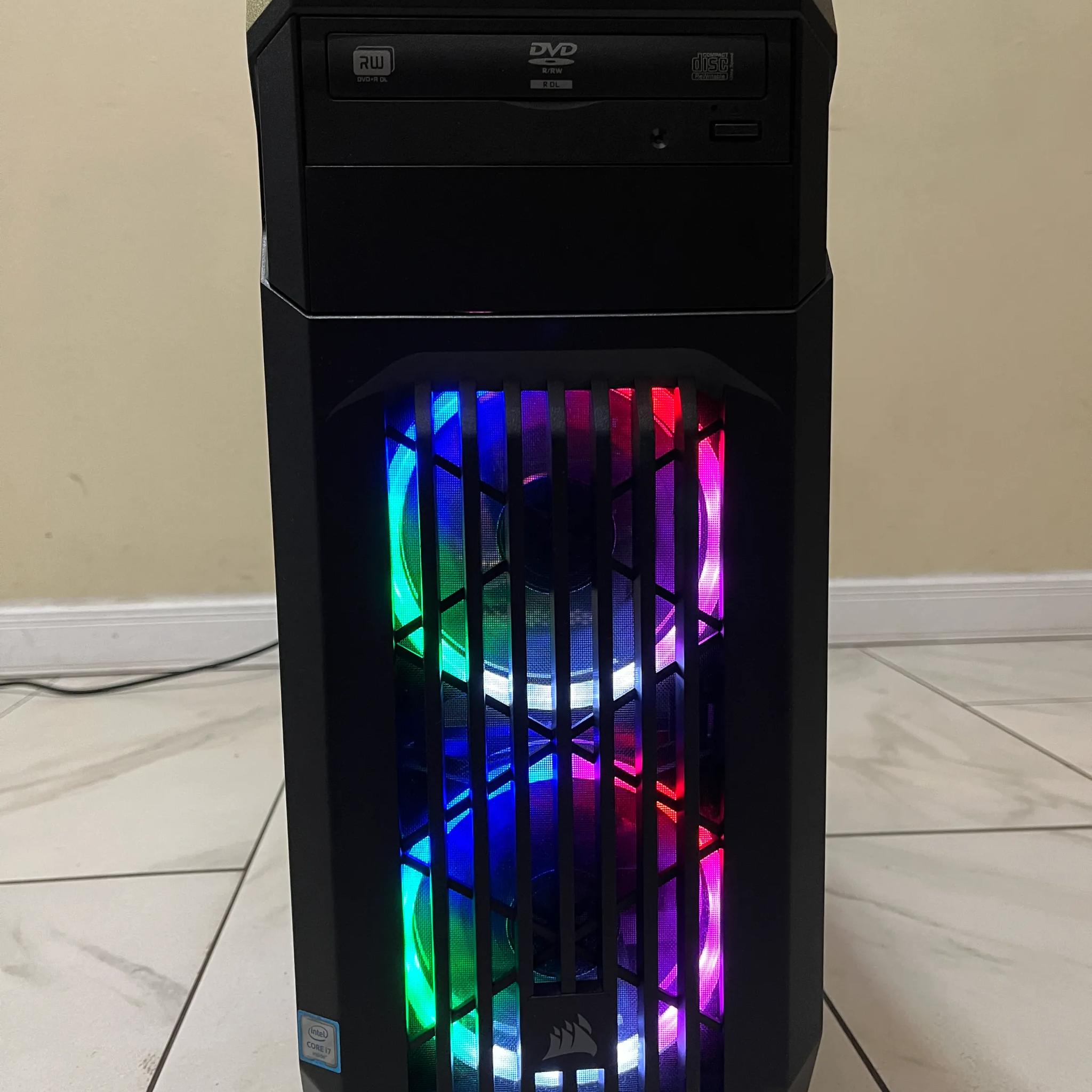 🔥 Budget Gaming PC – GTX 970, i7-7700k, 16GB DDR4 RAM, 256GB M.2 SSD+1TB HDD Fast & Powerful