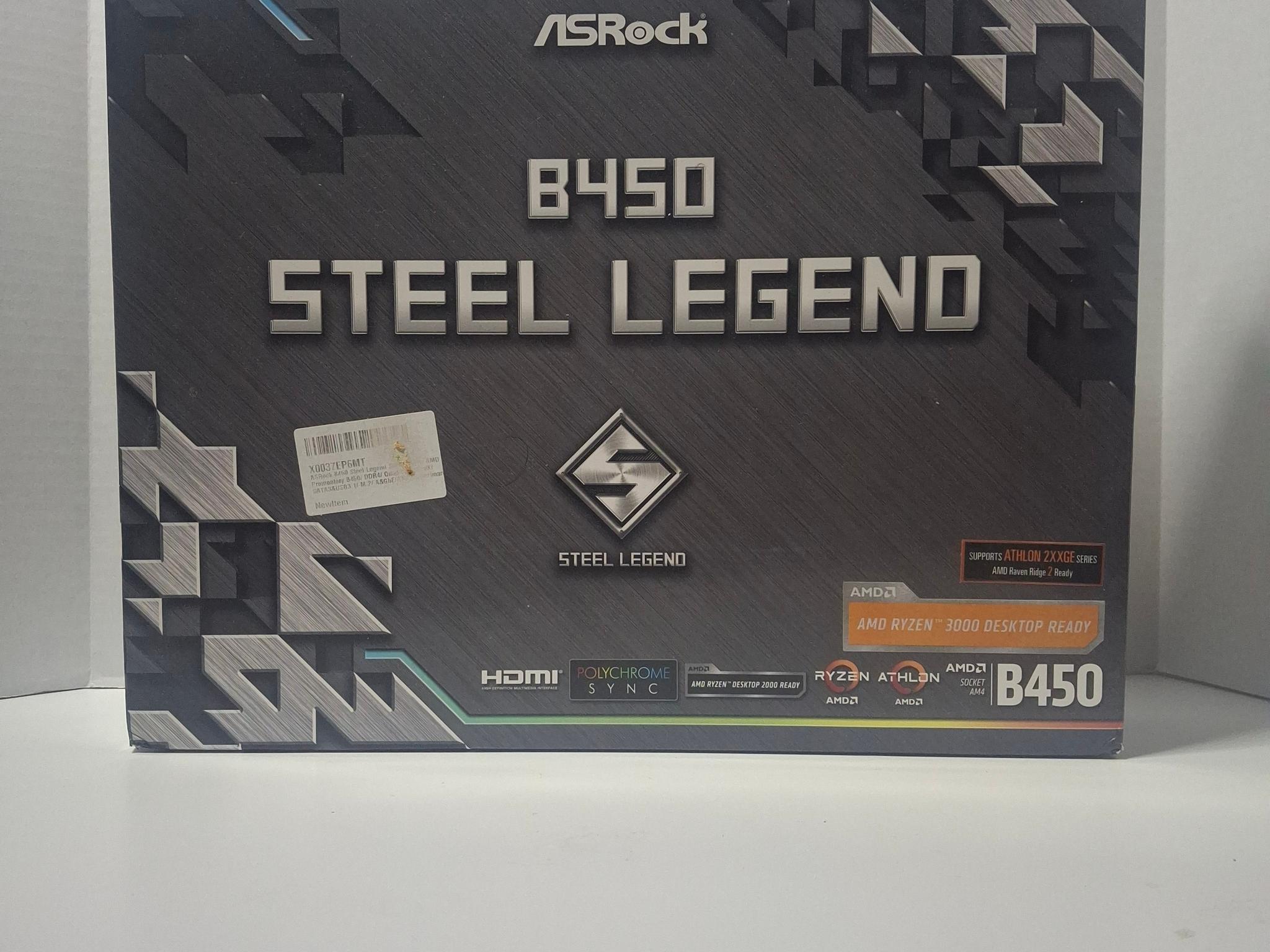 ASRock B450 STEEL LEGEND