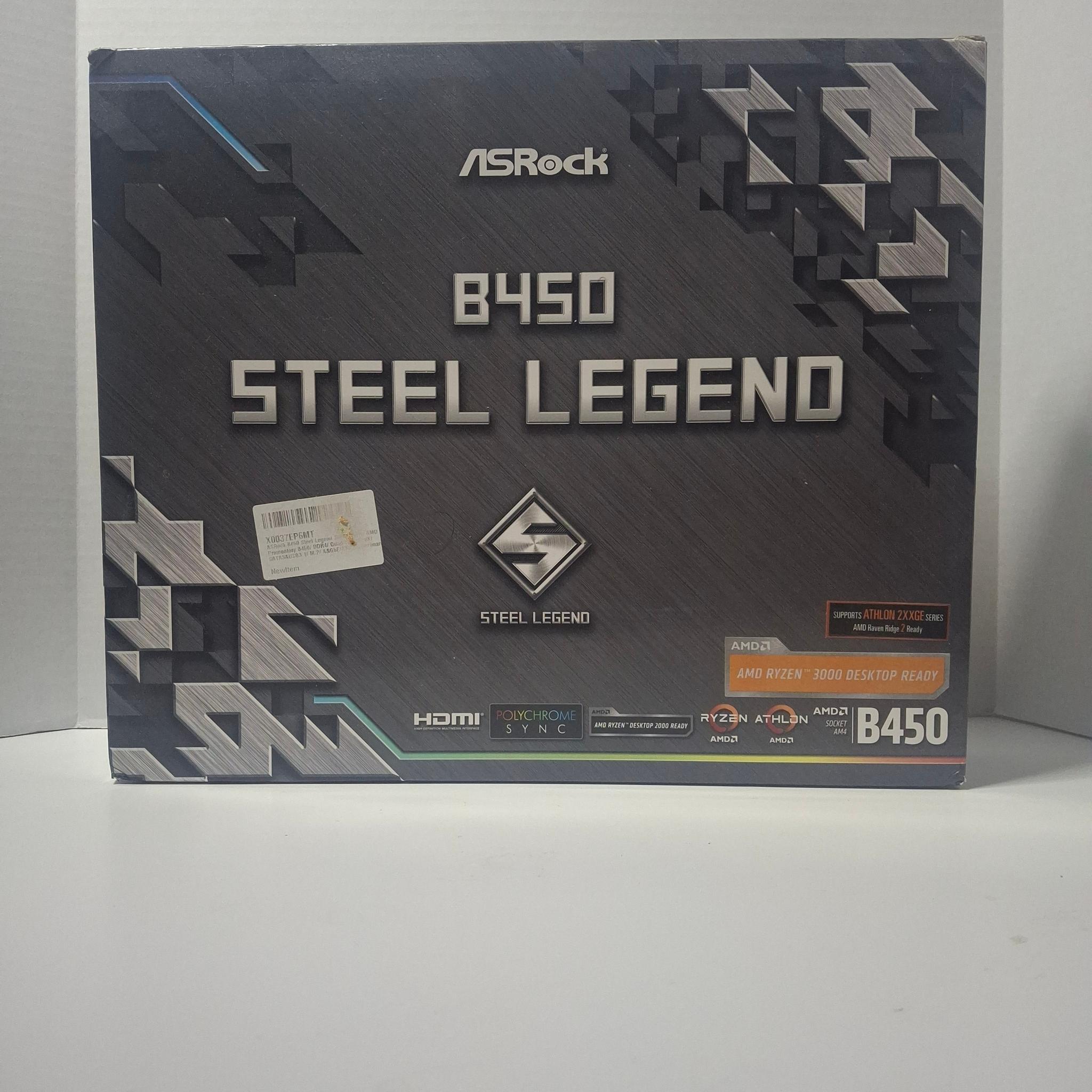 ASRock B450 STEEL LEGEND