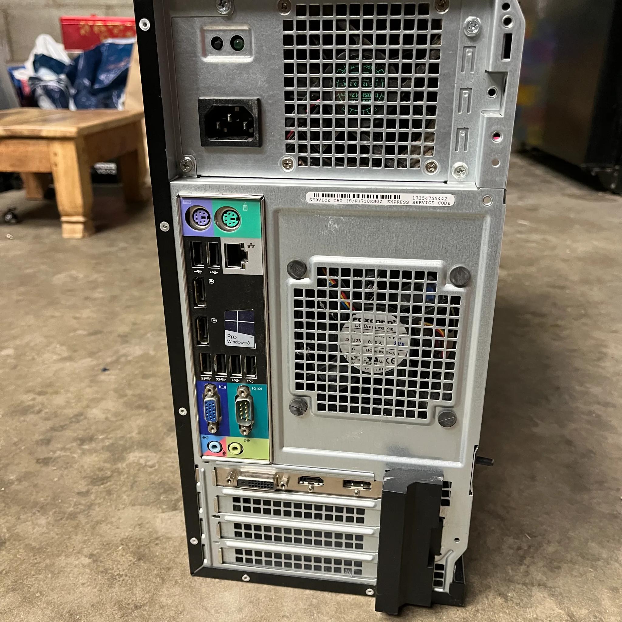 Dell Budget PC – i5-4570 Quad Core, RX 550 4GB, 12GB DDR3 RAM & 240 GB SSD