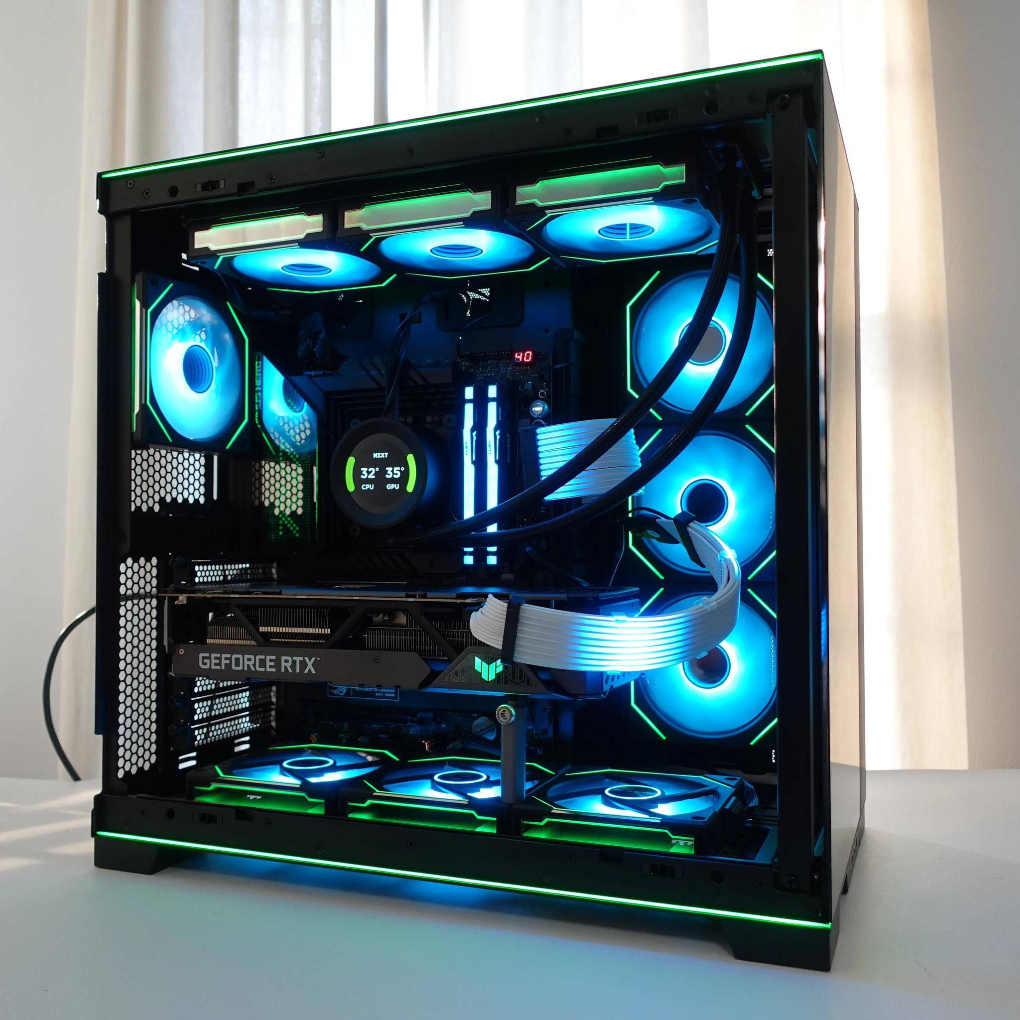 👾💎Ultra 4K Gaming PC with Intel Core i5-13600K ASUS TUF GAMING OG RTX 4090 64GB DDR5-6000 2TB NVMe