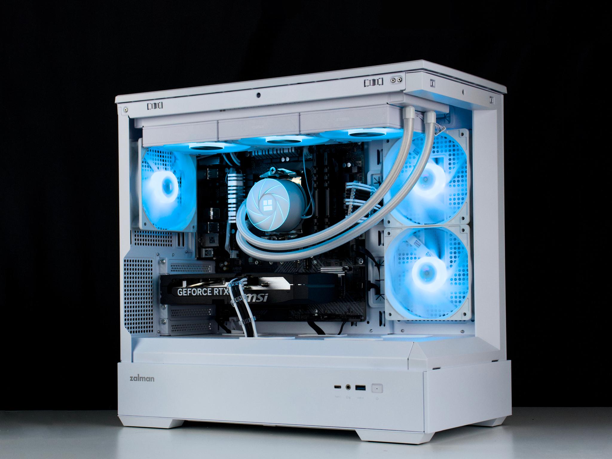 🧊❄️🧊 White Gaming PC – RTX 5060 TI, Ryzen 7 5700X, 32GB RAM, 1TB SSD - WiFi 🧊❄️🧊