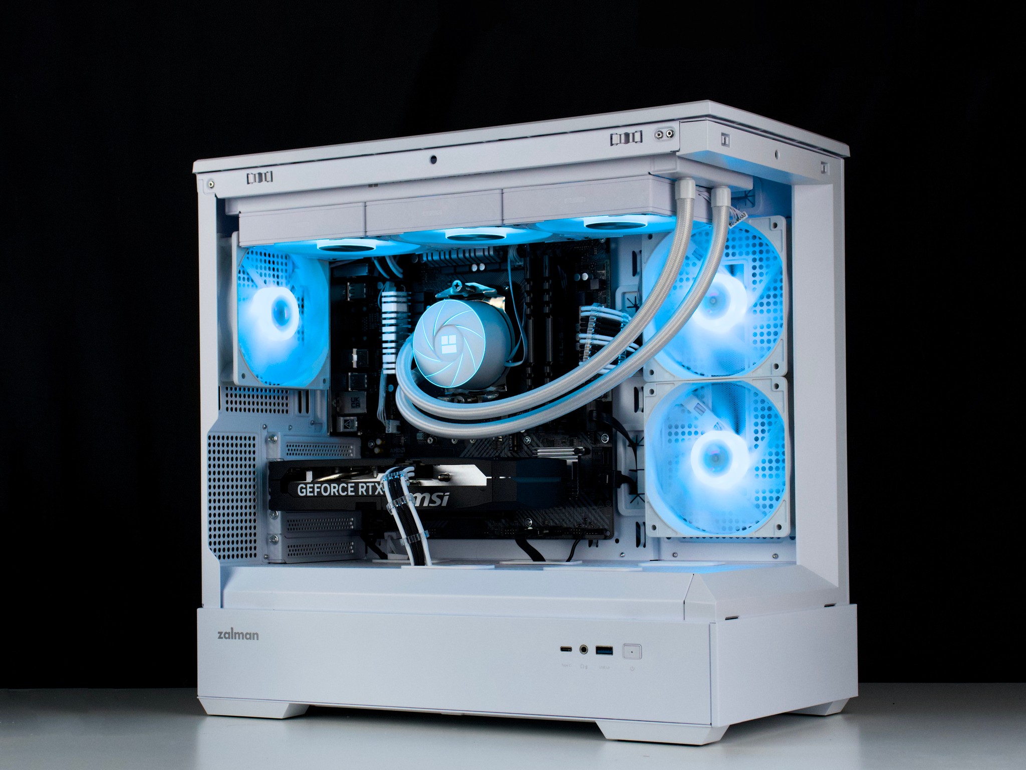 🧊❄️🧊 White Gaming PC – RTX 5060 TI, Ryzen 7 5700X, 32GB RAM, 1TB SSD - WiFi 🧊❄️🧊