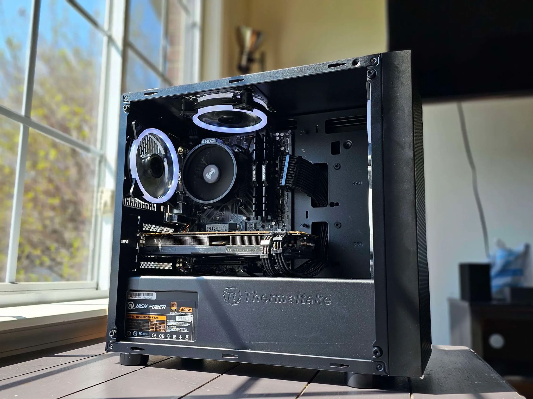 Yin ☯ R7 2700 Gtx 980 Gaming Pc