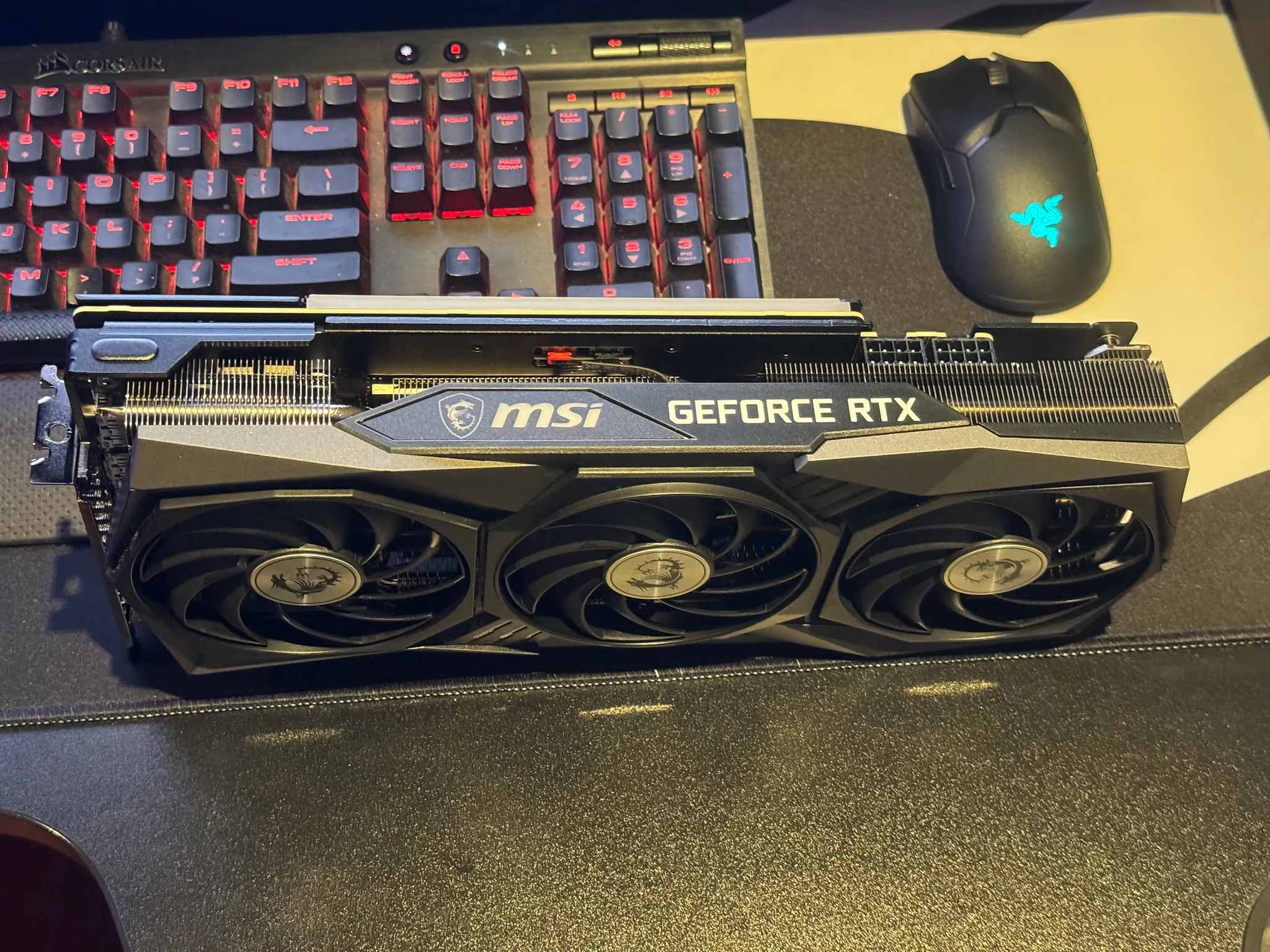 MSI RTX 3070 Ti Gaming X Trio 8GB GDRR6X 256-Bit HDMI/DP Nvlink Torx Fan 3 Ampere Architecture