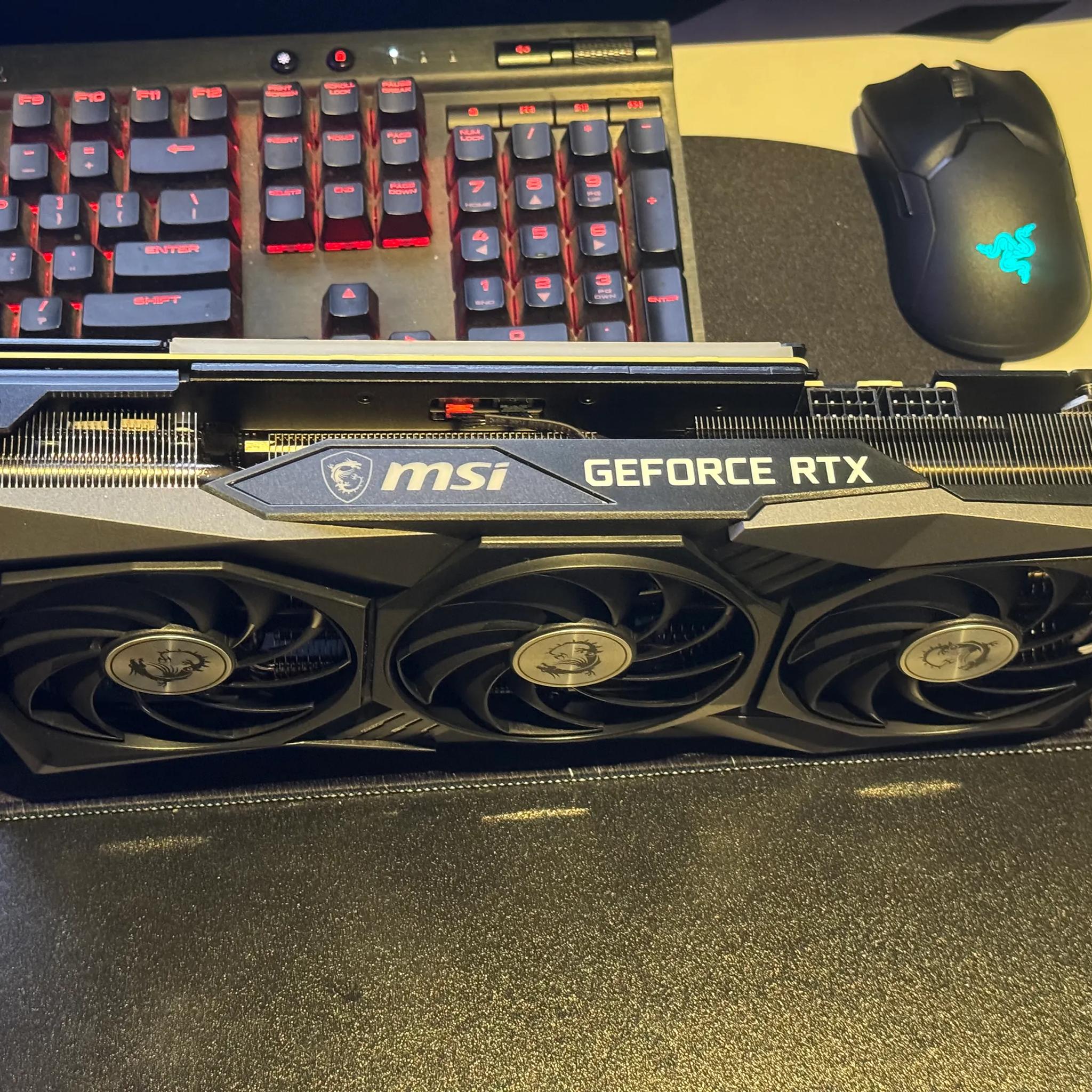 MSI RTX 3070 Ti Gaming X Trio 8GB GDRR6X 256-Bit HDMI/DP Nvlink Torx Fan 3 Ampere Architecture