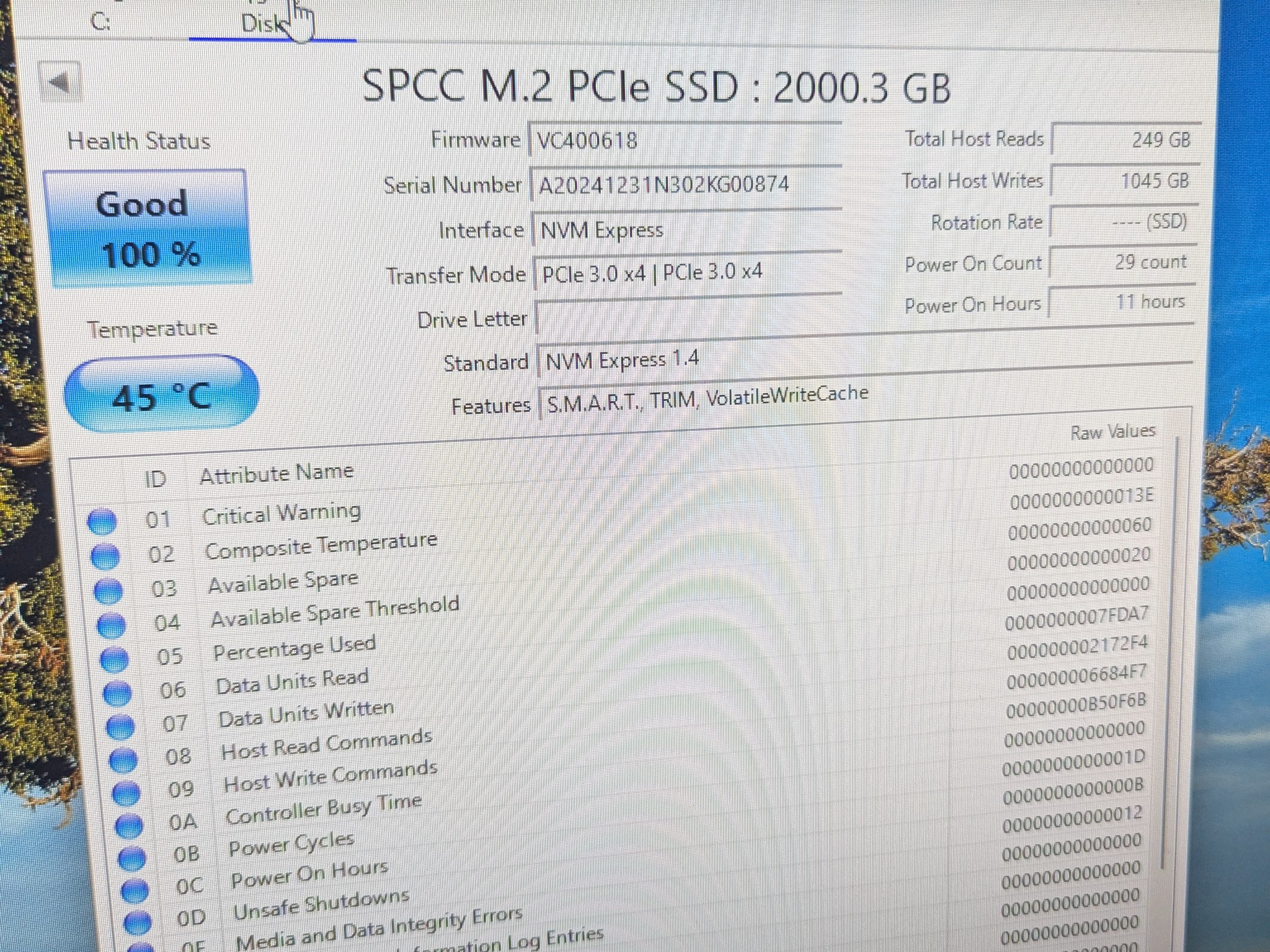 💾  Silicon Power A60 1TB NVMe SSD | PCIe Gen3 | For Parts / Testing Only