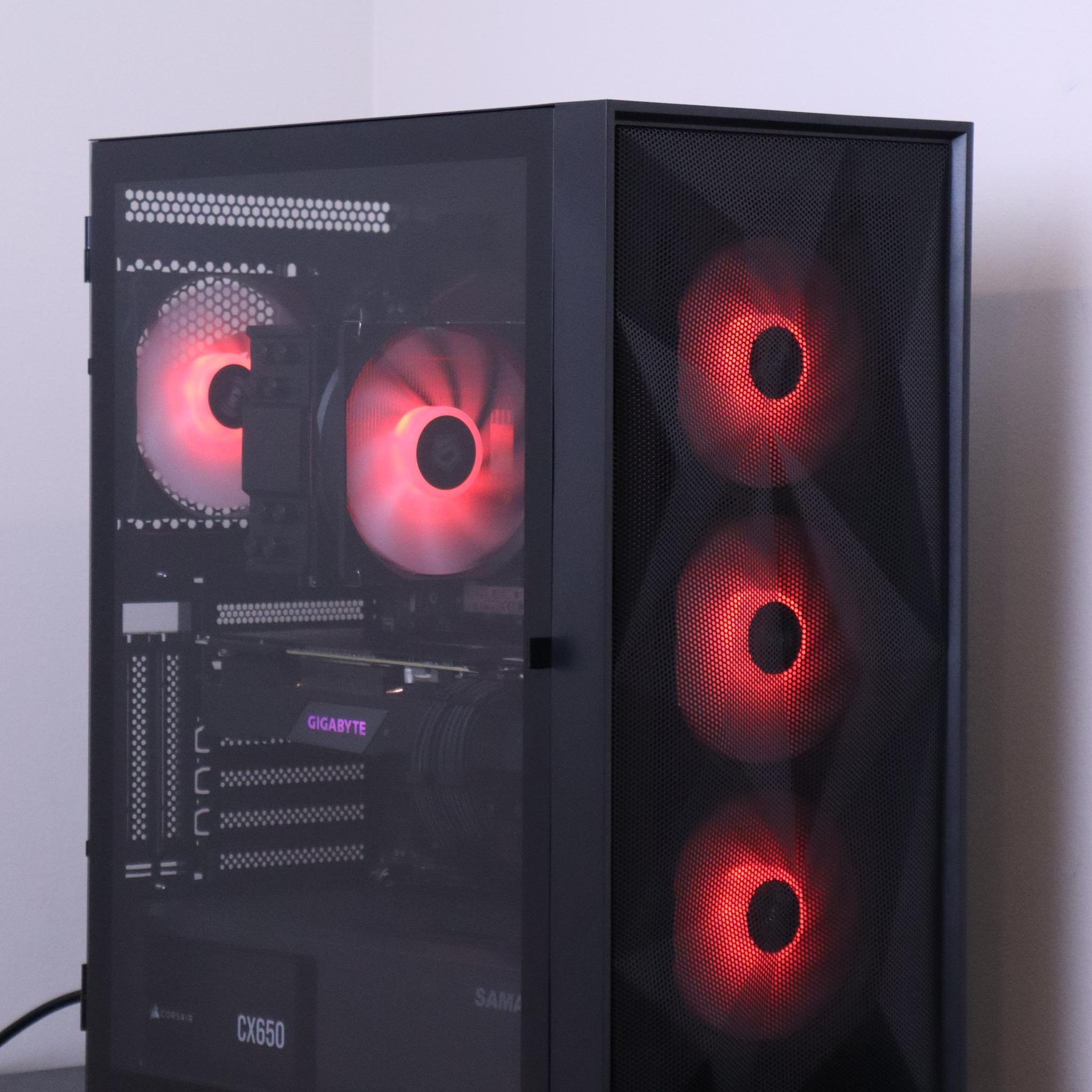 Black RGB Gaming PC | Ryzen 5 3600 - RTX 2070 Super - 1TB SSD