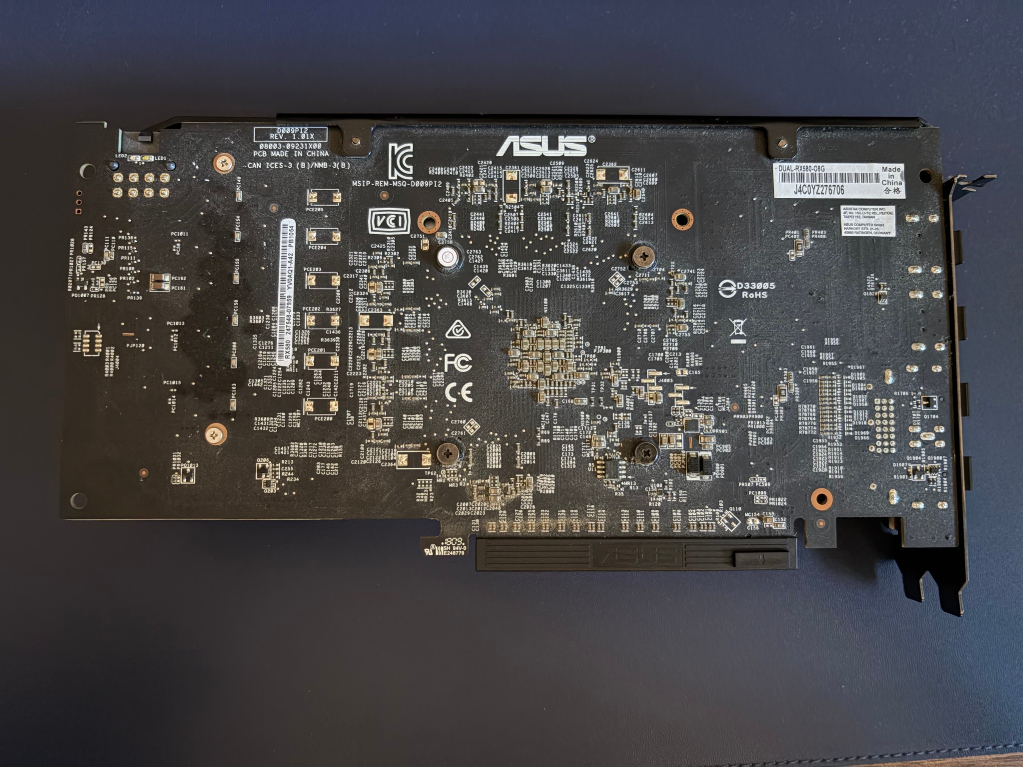 Asus DUAL Radeon RX 580 (8GB)