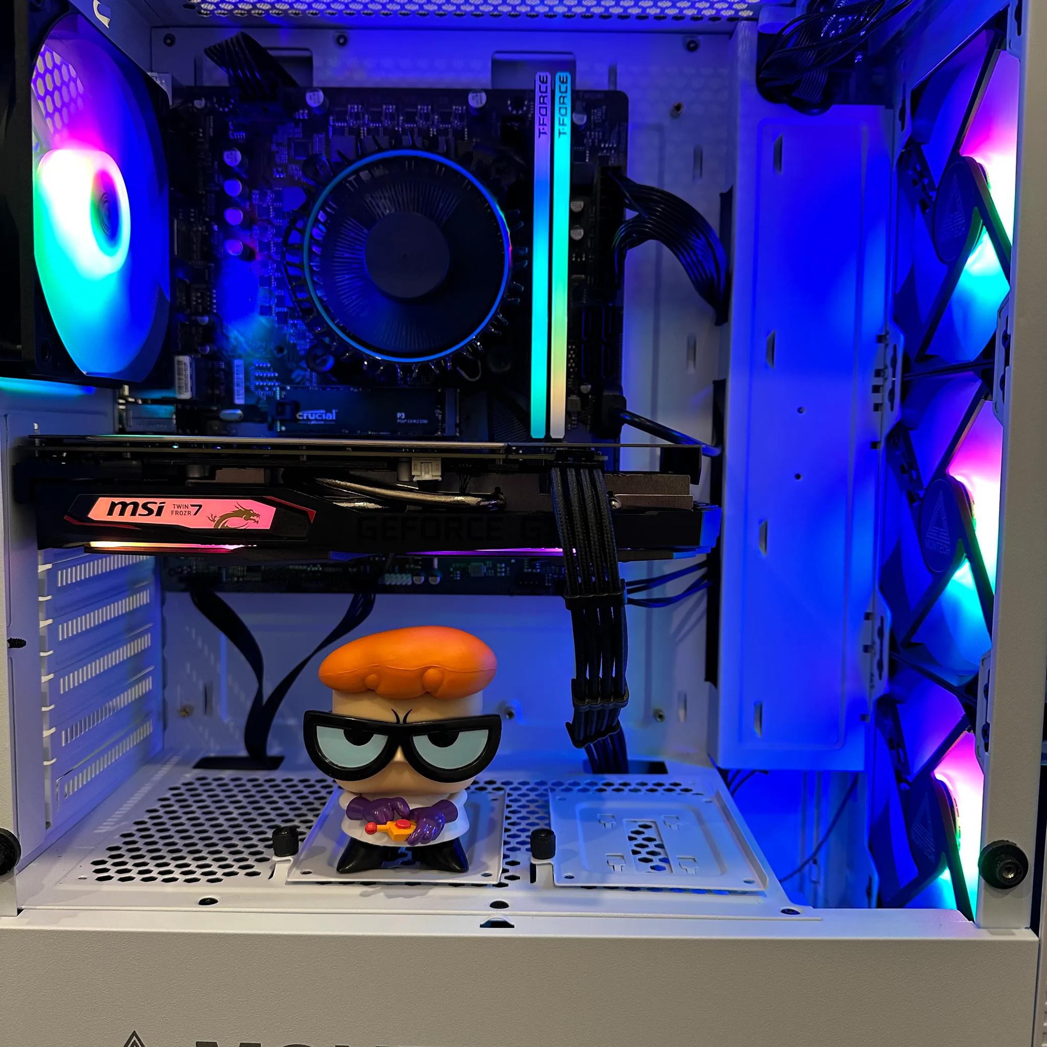 🕹⚗️Dexter || Gaming PC-Nvidia GTX 1660 TI 6GB-Intel Core 12100F 12TH GEN-16GB DDR4 RAM-512GB SSD