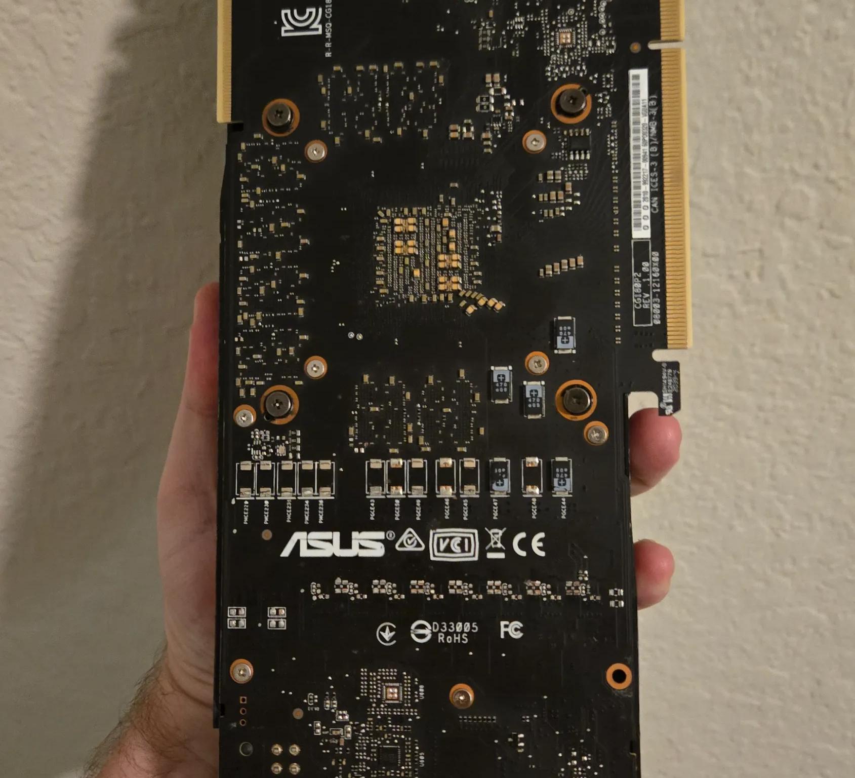 **FOR PARTS** Asus ROG RTX 2080 Super Turbo