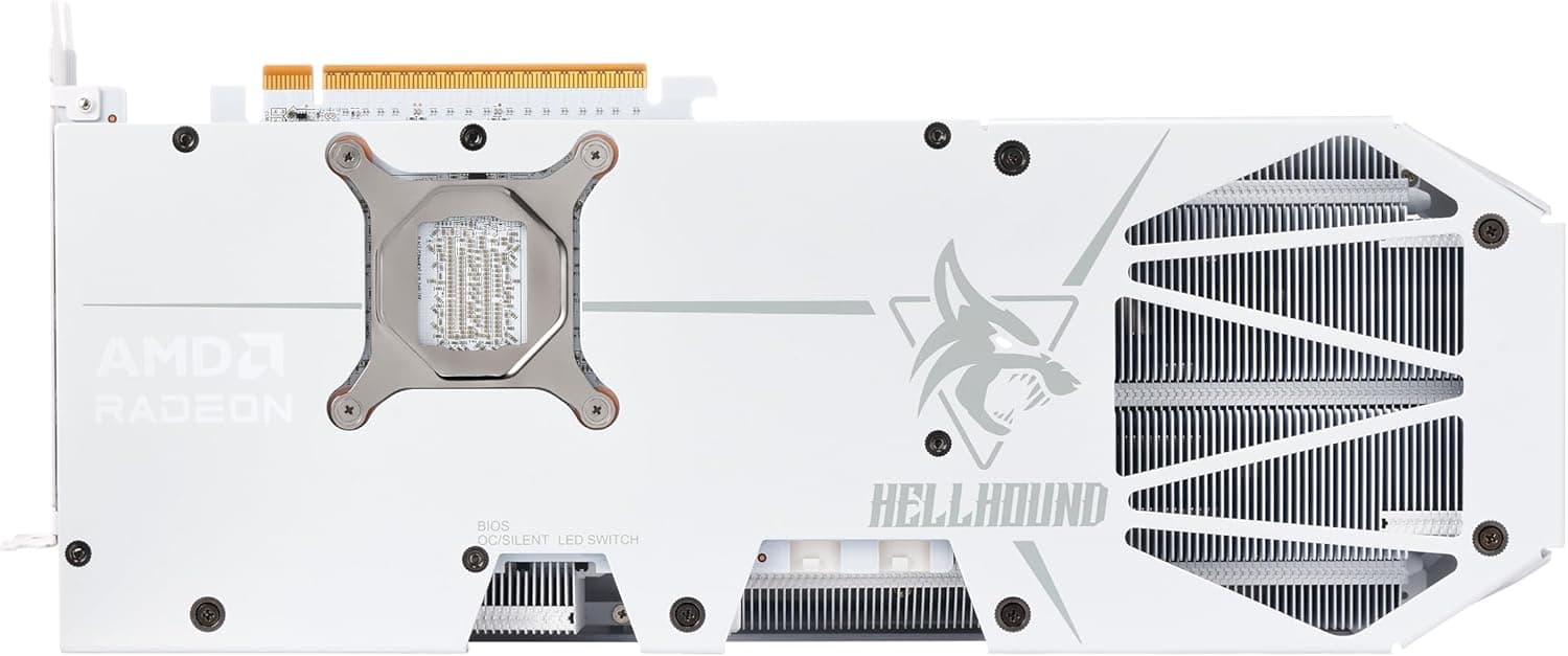 PowerColor Hellhound Radeon RX 9070 XT 16GB GDDR6 Video Graphics Card