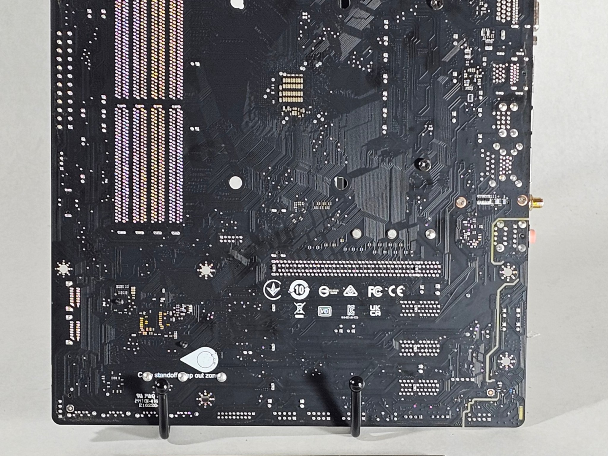 FOR PARTS ONLY: MSI B550M PRO B550M-VC WIFI AMD AM4 DDR4 mATX Motherboard