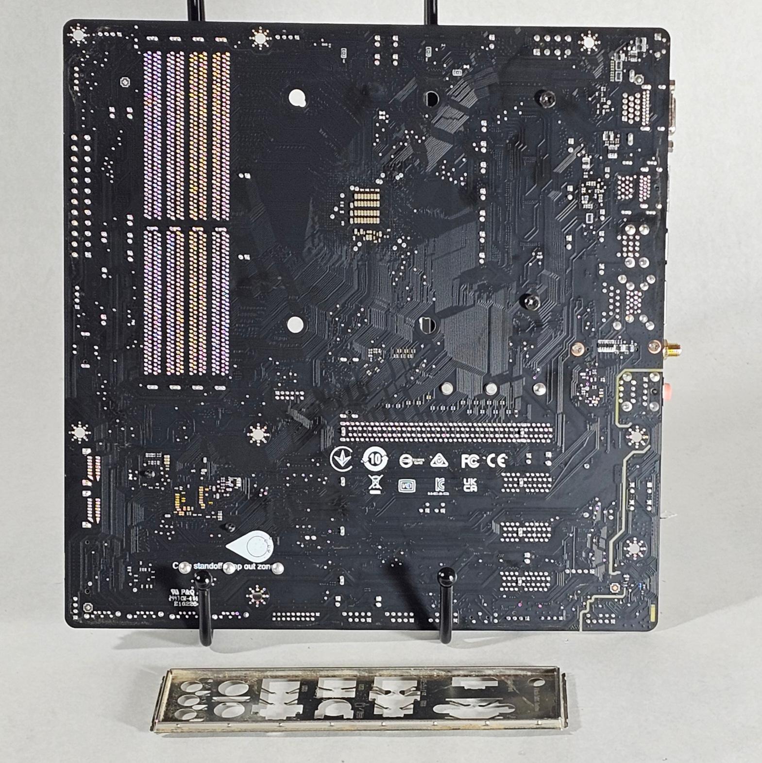 FOR PARTS ONLY: MSI B550M PRO B550M-VC WIFI AMD AM4 DDR4 mATX Motherboard
