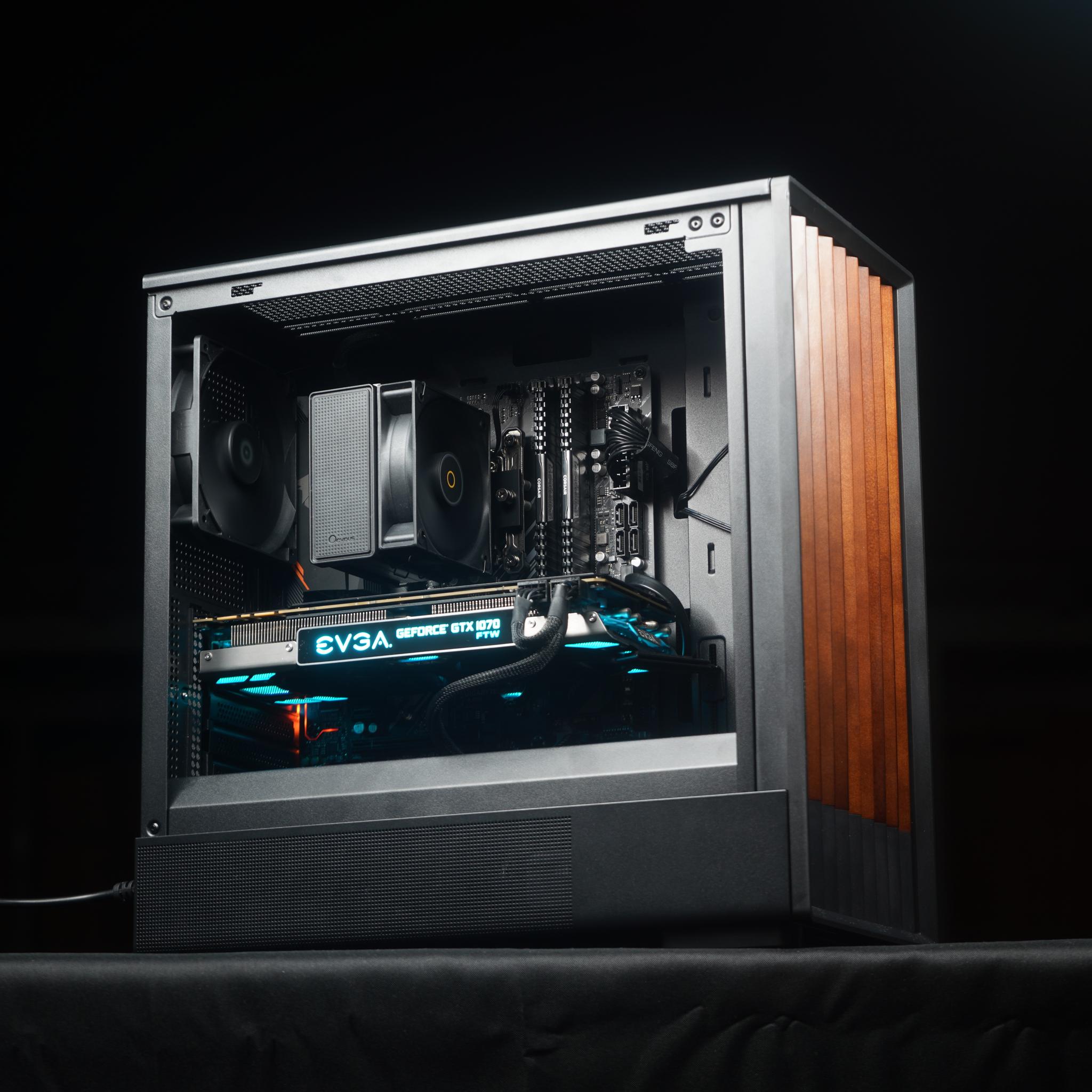 🌲🪵WOODY - Budget Gaming PC | GTX 1070 | intel i5 | 512GB M.2 | 16GB Ram 🪵🌲