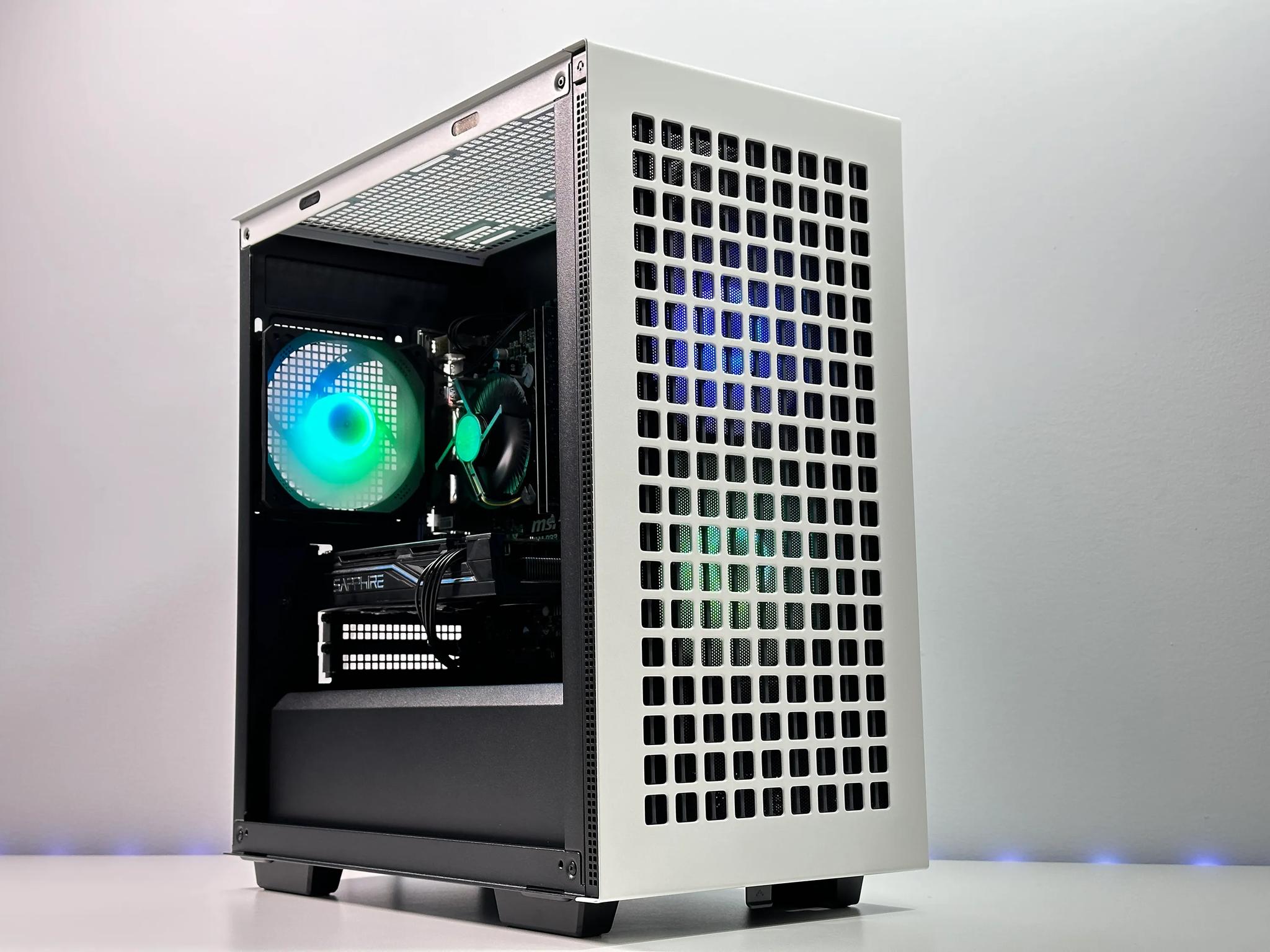 🎮Budget Gaming PC🎮AMD RX 470 4GB🕹️Intel Xeon 1270 V3🕹️16GB  RAM🕹️500GB SSD