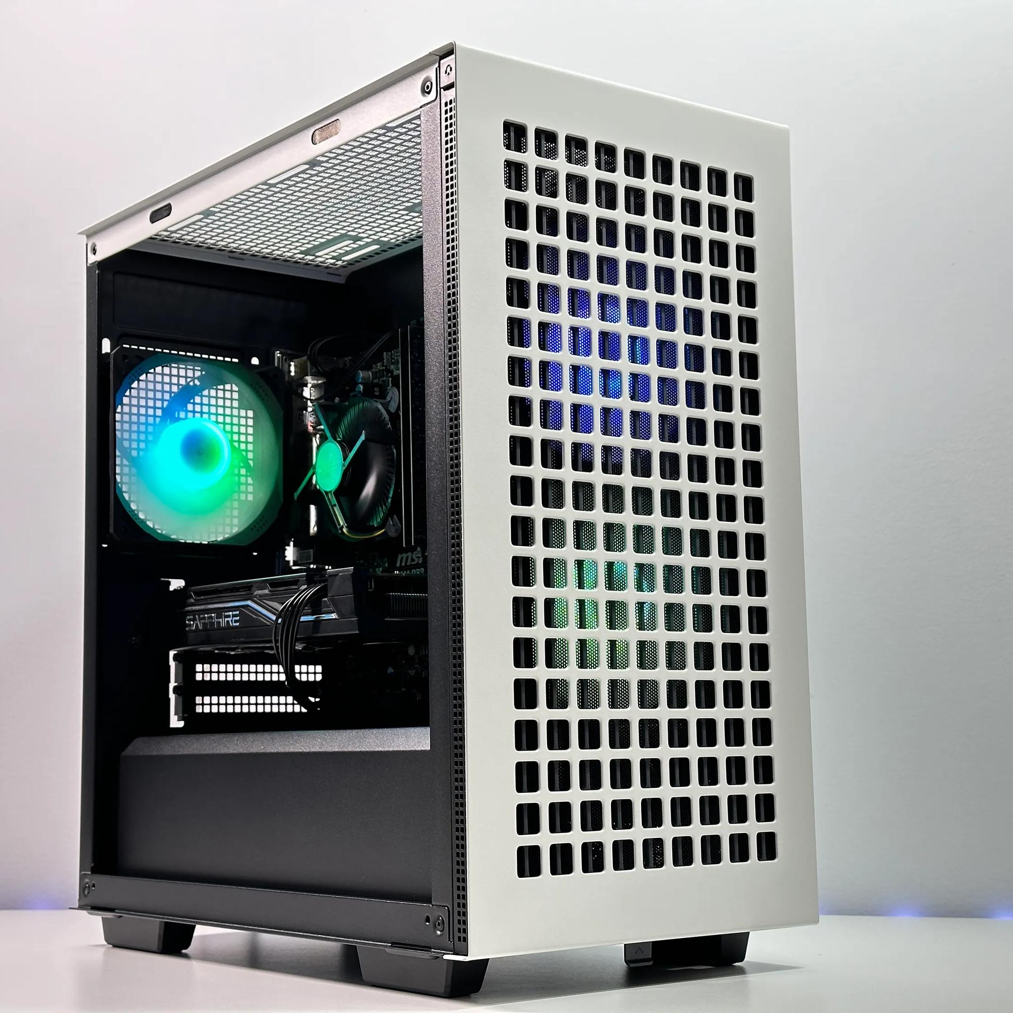 🎮Budget Gaming PC🎮AMD RX 470 4GB🕹️Intel Xeon 1270 V3🕹️16GB  RAM🕹️500GB SSD