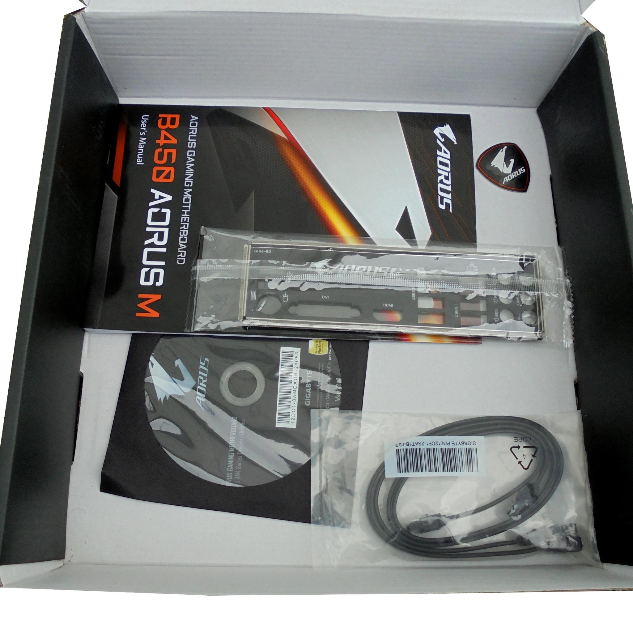 Gigabyte Aorus M Gaming B450 AM4 mATX Motherboard