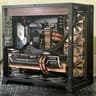 High-end gaming PC with a unique steampunk aesthetic - 5800X3D/6900 XT/32GB RAM
