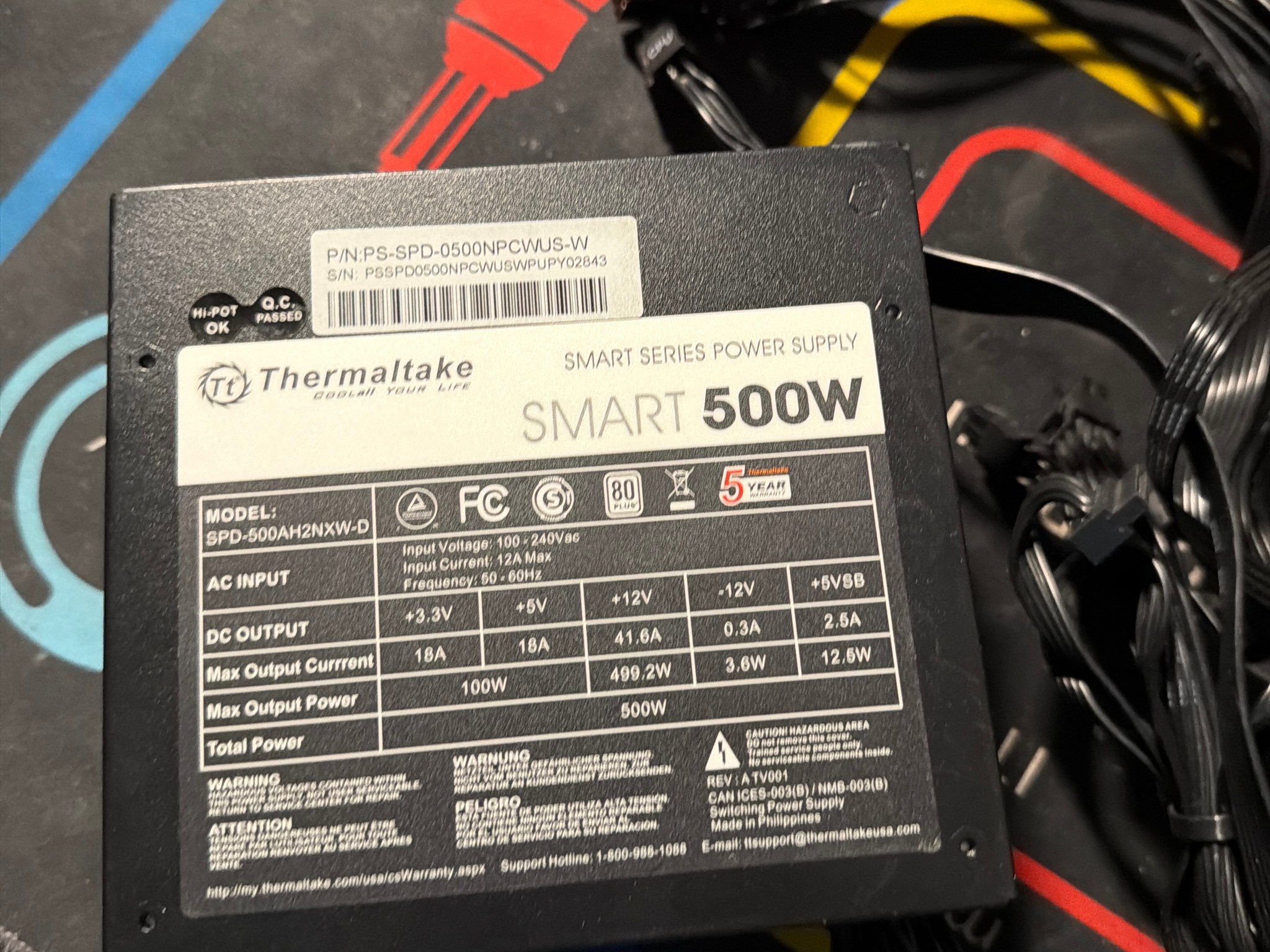 Thermaltake Smart 500W