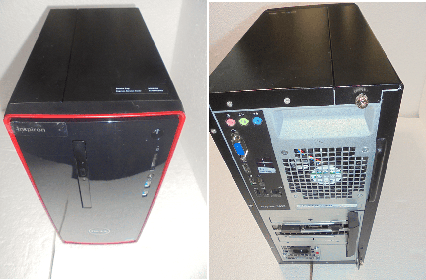 Dell Inspiron 3650 Modified/Intel I7-6700/16 GB RAM/Asus Strix RX 560 4GB GPU/WiFi/Win 11