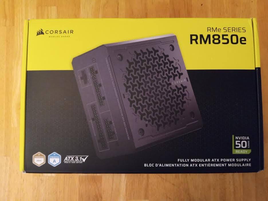 New!! Corsair RM850e (2025)