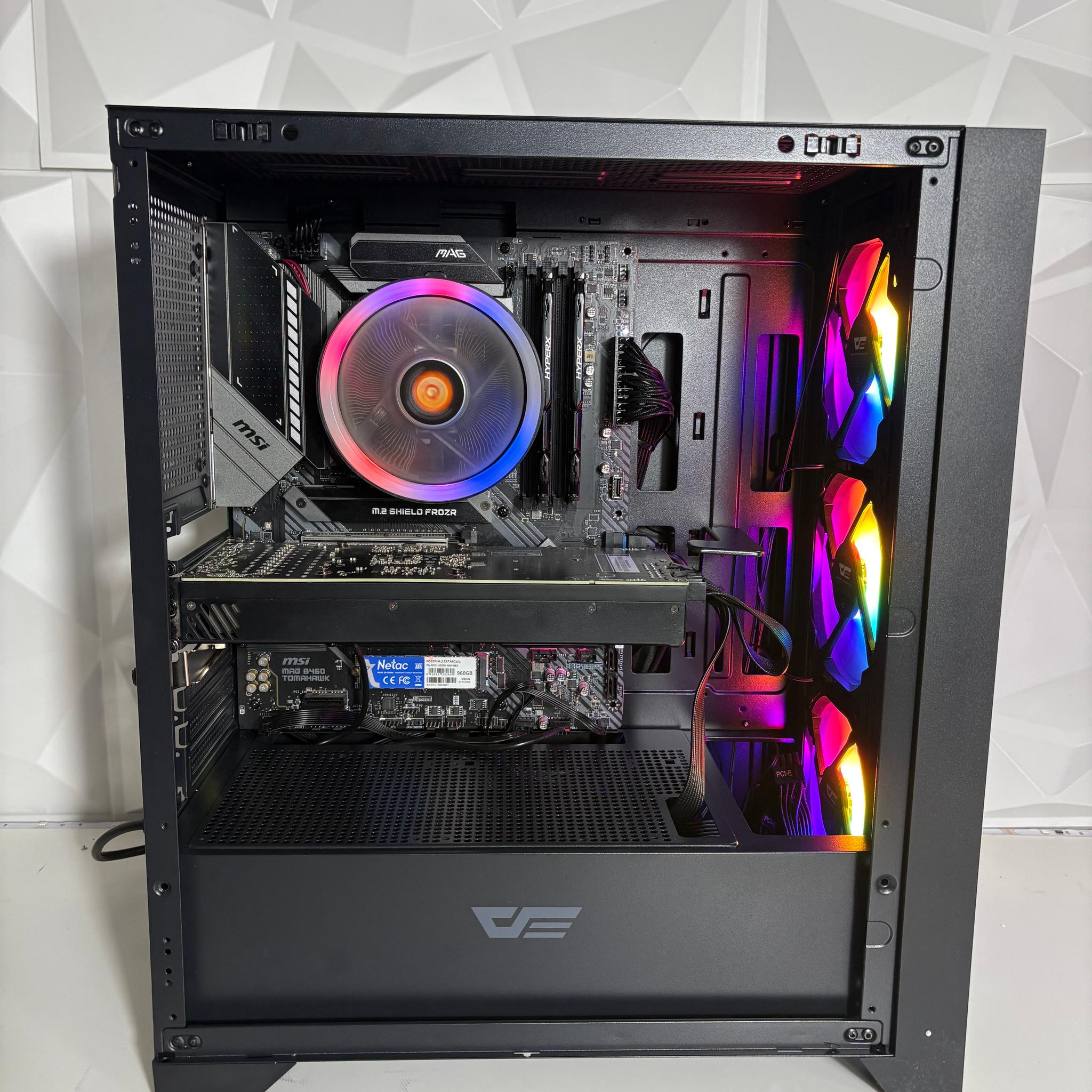 //RGB Gaming PC// - Intel Core i5 10400F, RTX 3070 8GB, 16GB DDR4 Ram, 960GB SSD