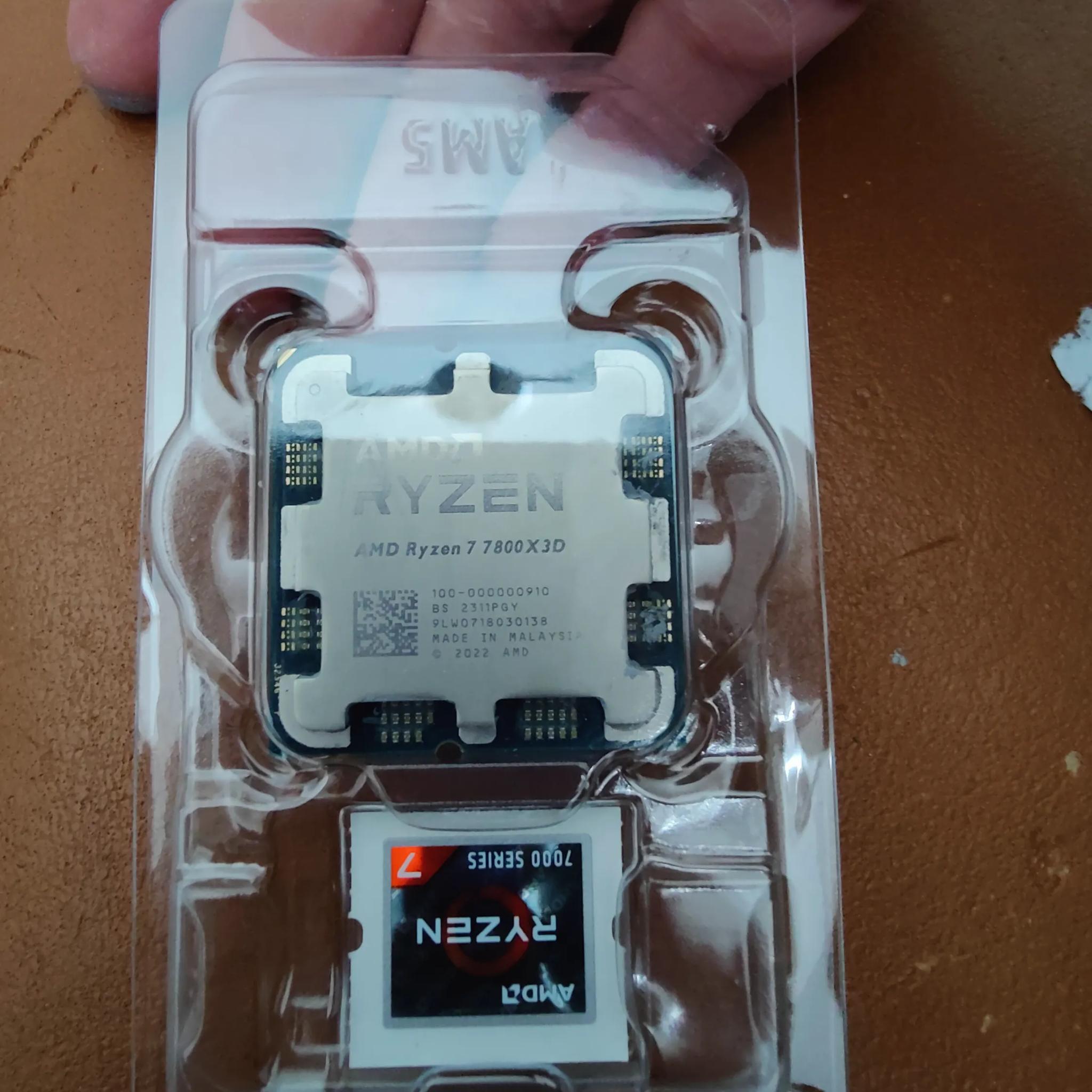 AMD Ryzen 7800x3d