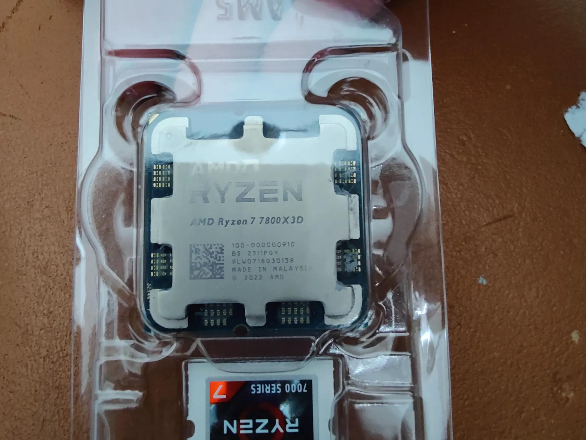AMD Ryzen 7800x3d