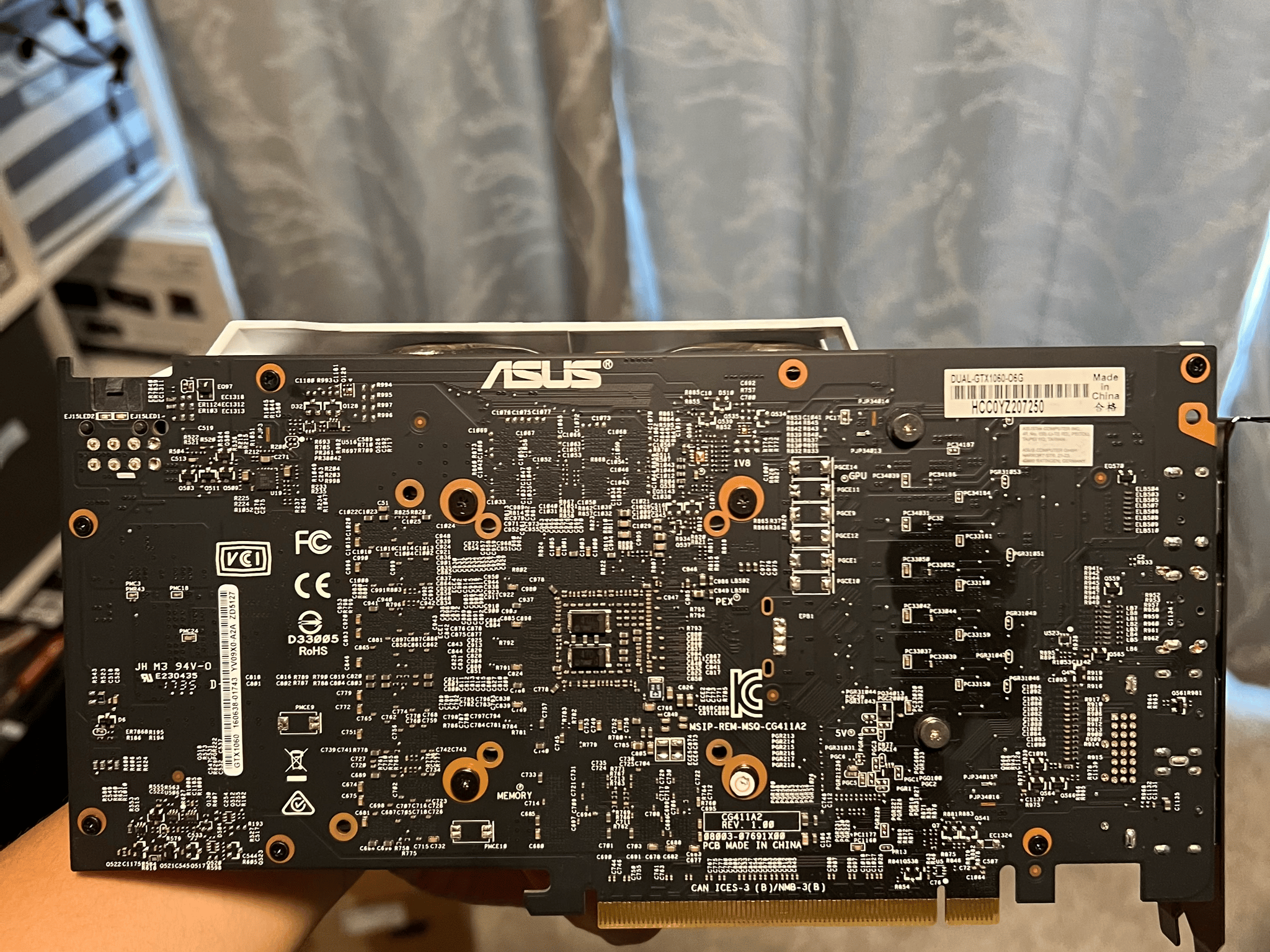 Asus GTX 1060 6GB 