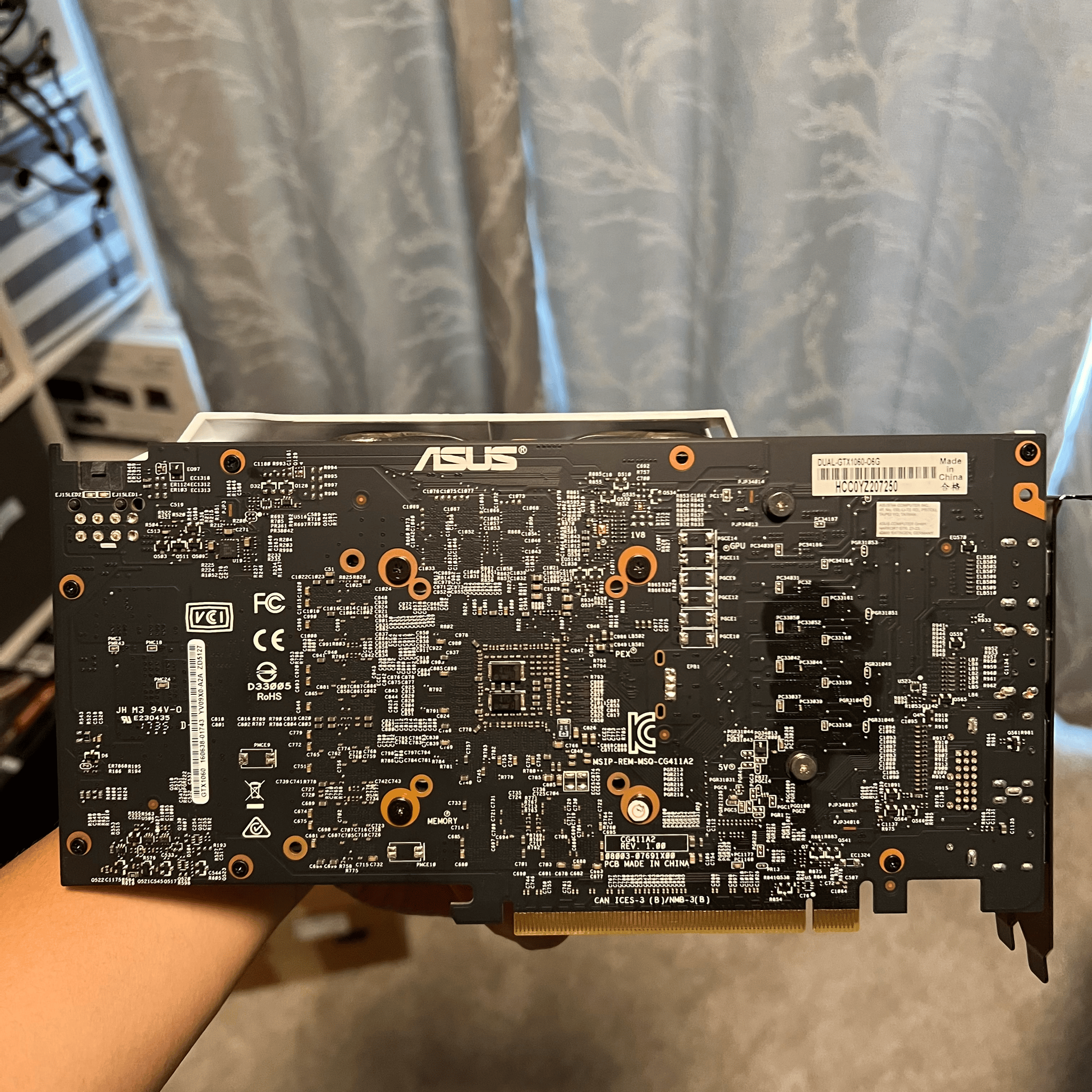Asus GTX 1060 6GB 
