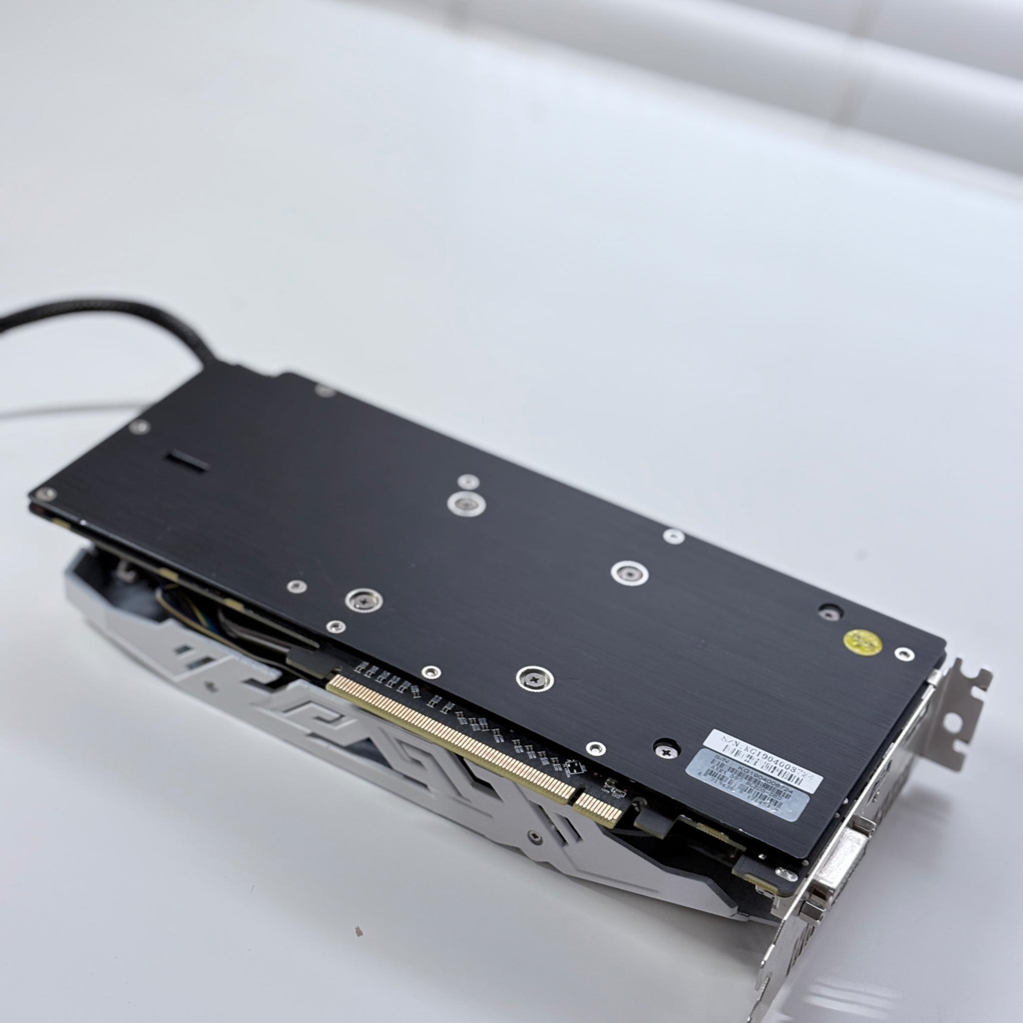 PRICE DROP! White Out PowerColor Rx 590 8gb Red Dragon Modded
