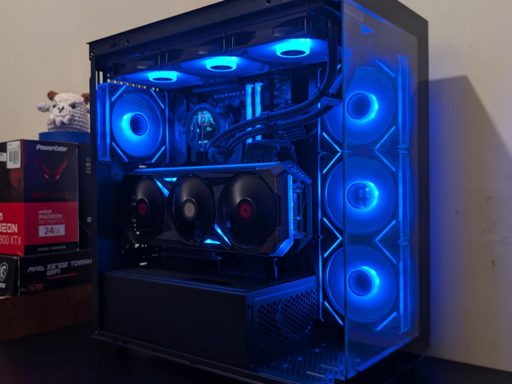 🔥🐈‍⬛ 4K Gaming Beast | RX 7900XTX | Ryzen 9 7900X | 2TB SSD | 32GB RAM | WiFi 6 & Bluetooth 🐈‍⬛🔥