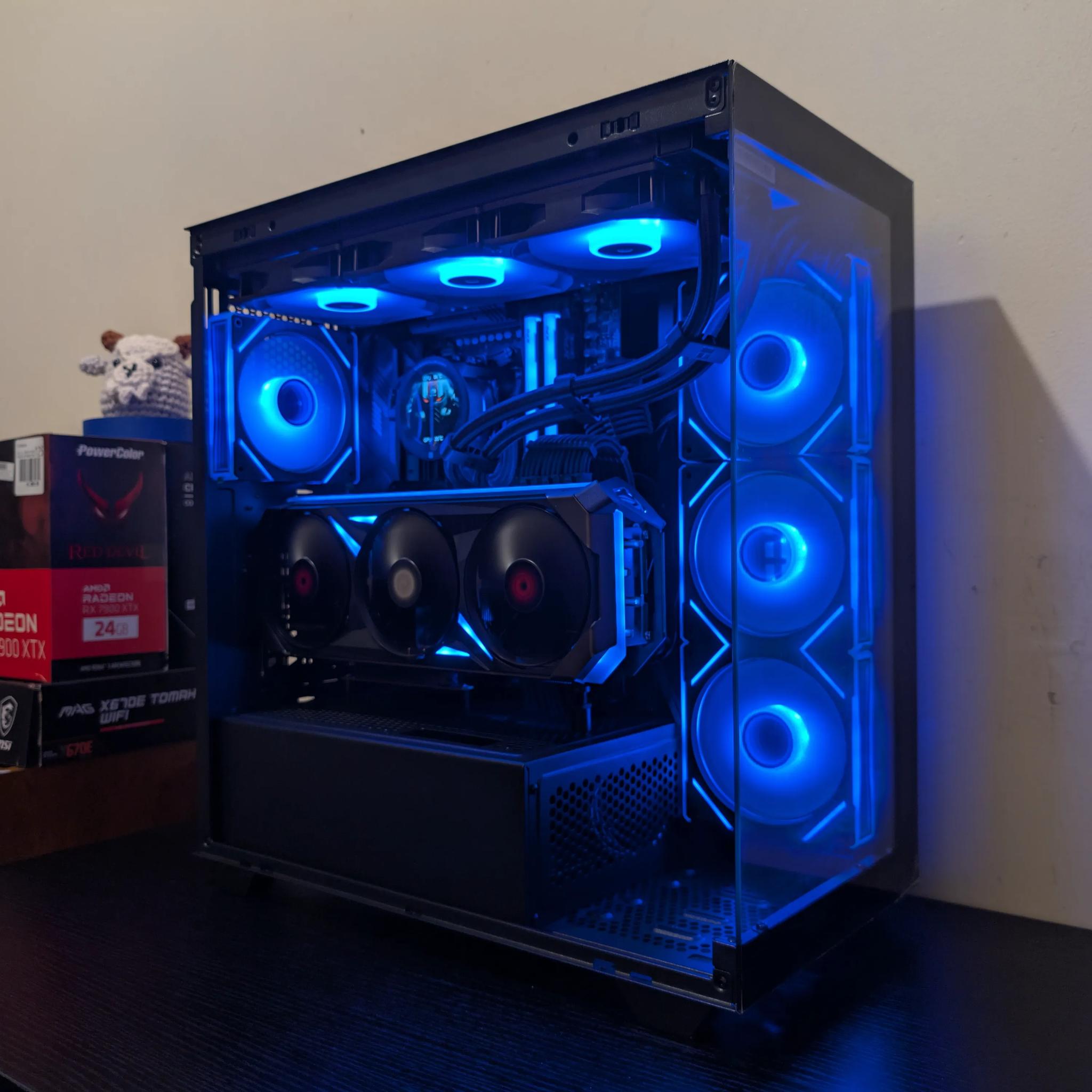 🔥🐈‍⬛ 4K Gaming Beast | RX 7900XTX | Ryzen 9 7900X | 2TB SSD | 32GB RAM | WiFi 6 & Bluetooth 🐈‍⬛🔥