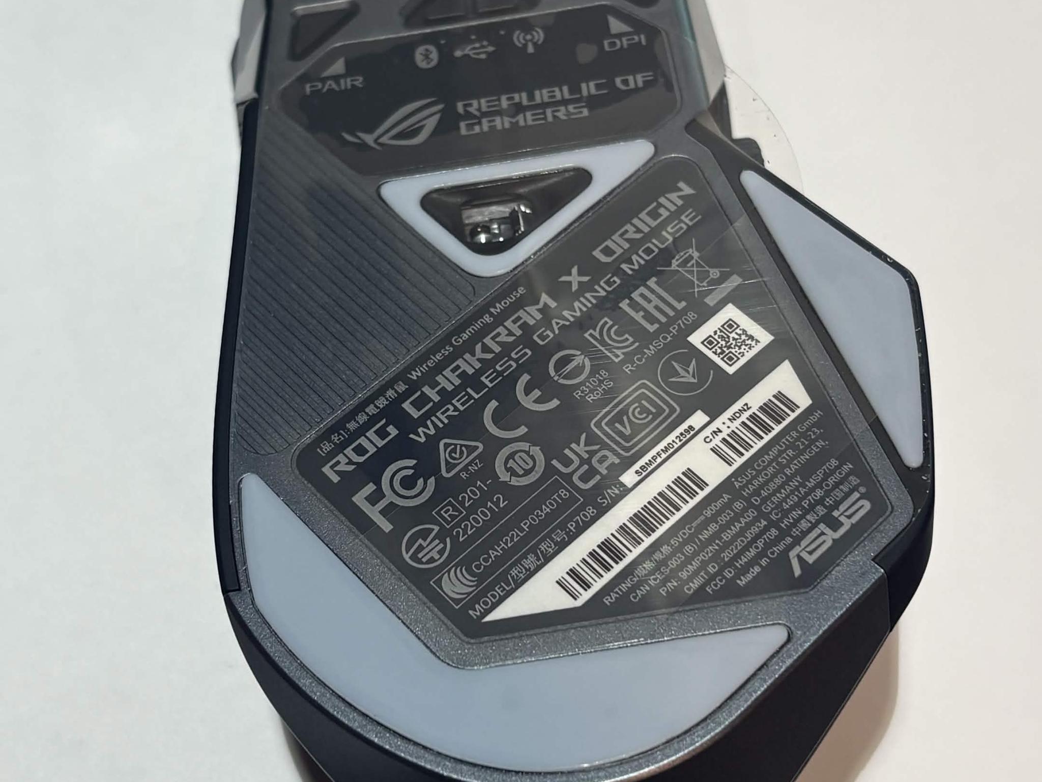ASUS ROG Chakram X Origin Wireless Gaming Mouse (NM)