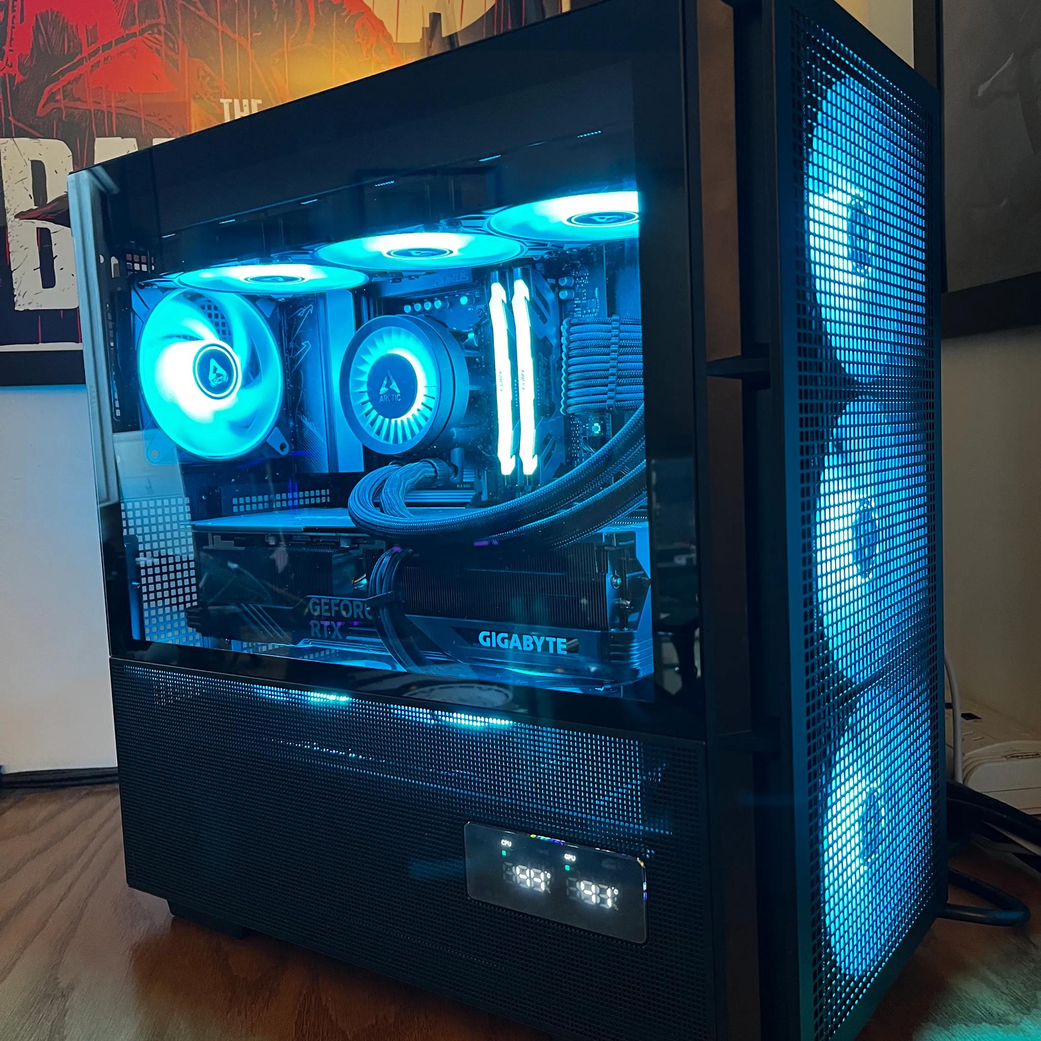 Black Jaguar - RTX 4080 | Ryzen 7 7800X3D | 32GB @6000MT/sec | 4TB NVME total storage | 1000W PSU