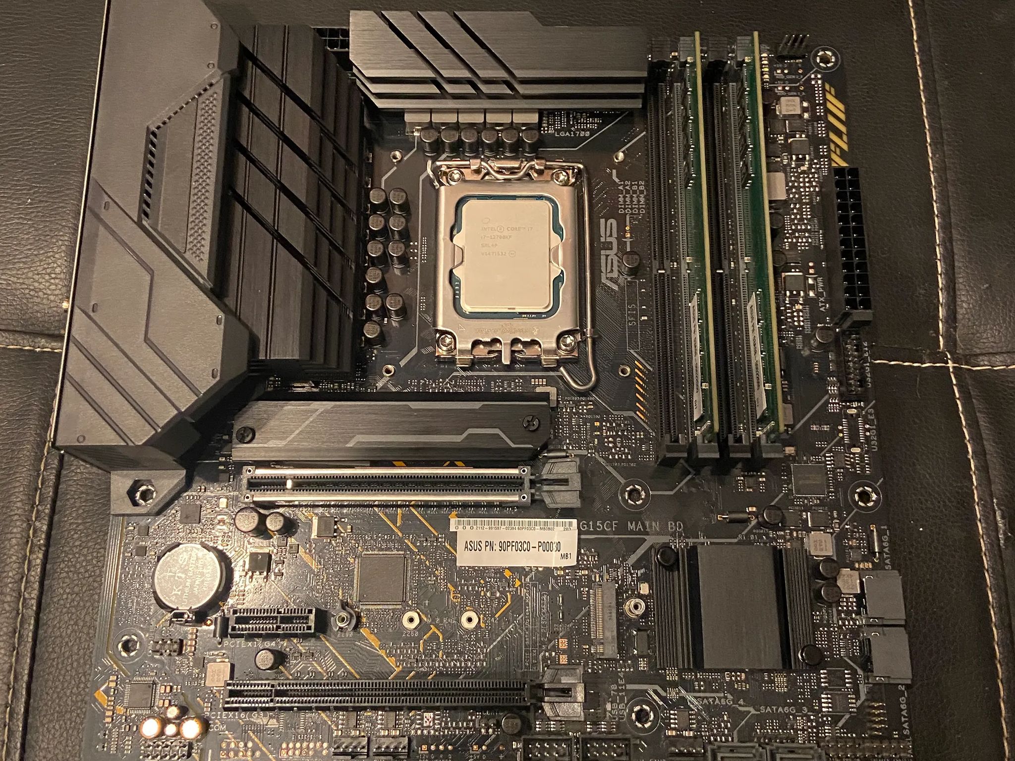 COMBO | i7 12700kf | ASUS TUF B660M-PLUS WiFi | 16GB 3200Mhz |