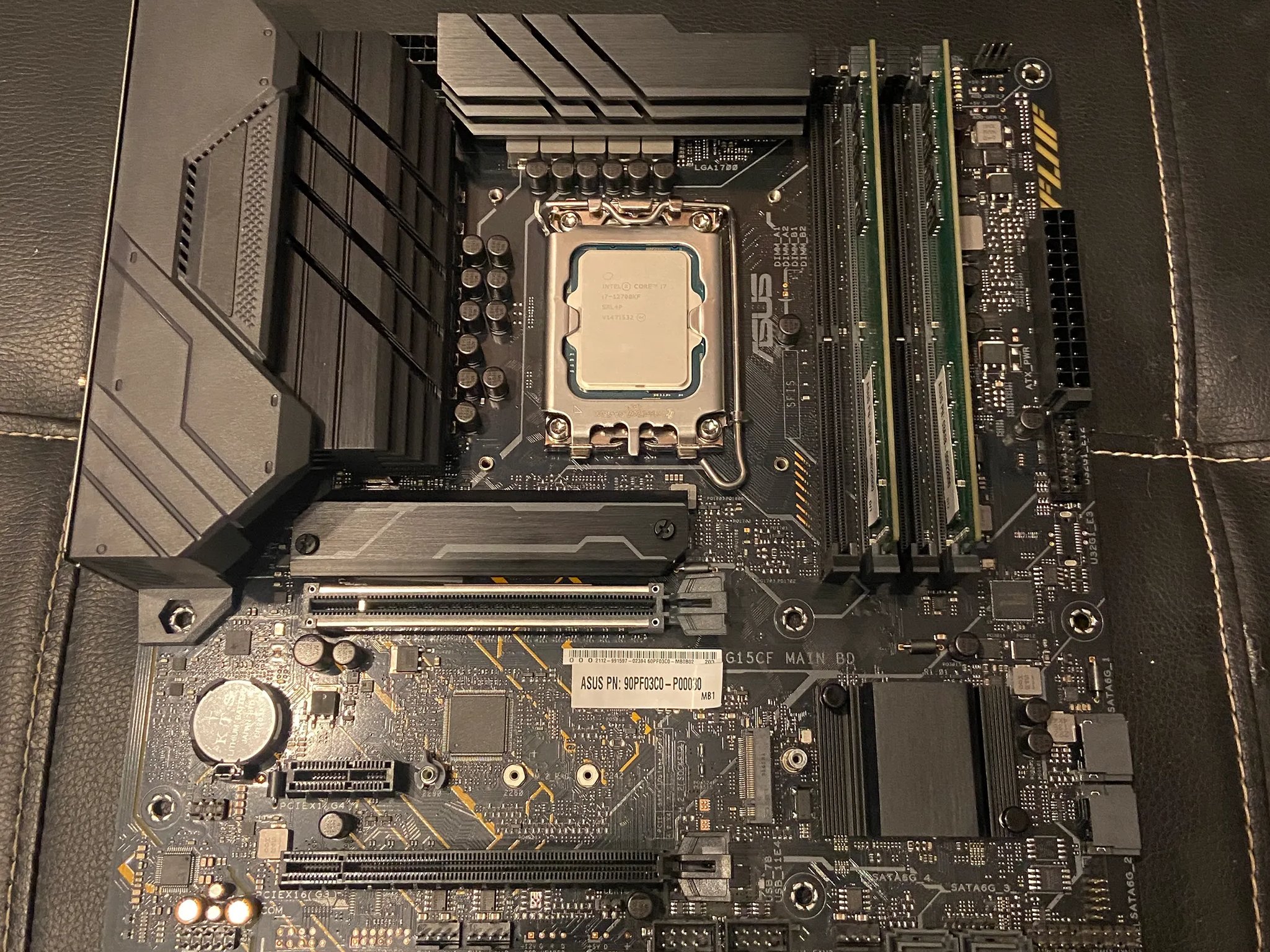 COMBO | i7 12700kf | ASUS TUF B660M-PLUS WiFi | 16GB 3200Mhz |