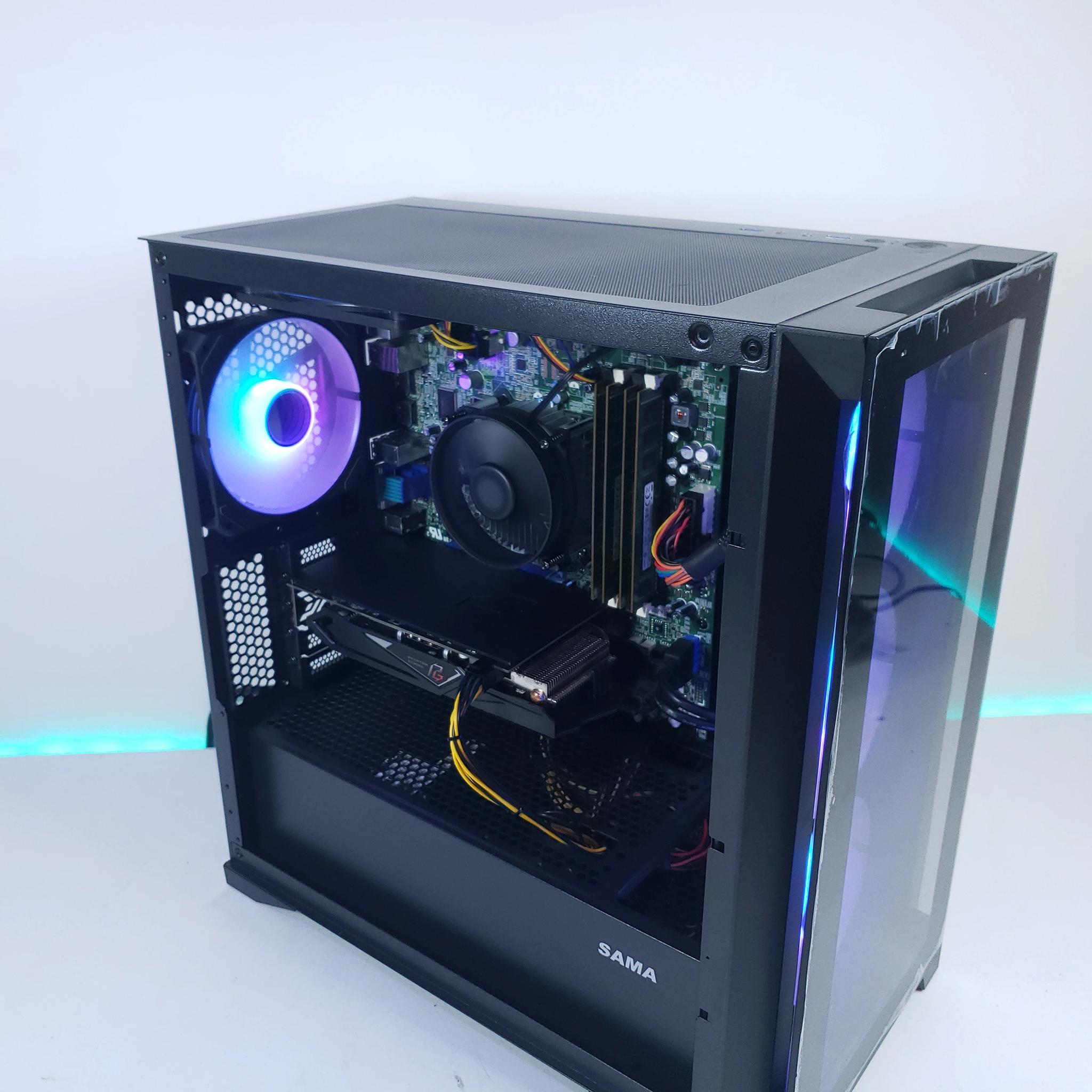🚨 Budget Gaming PC | ⚙️RX570 | Custom RGB ✨ |