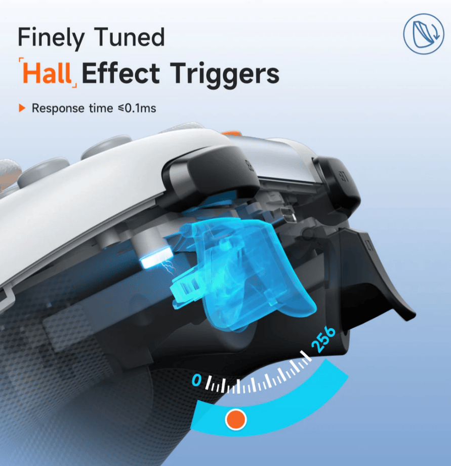 NexiGo NS32 Wireless Controller (Cosmic Nebula) + EasySMX X05 Gaming Controller (Lime) Bundle