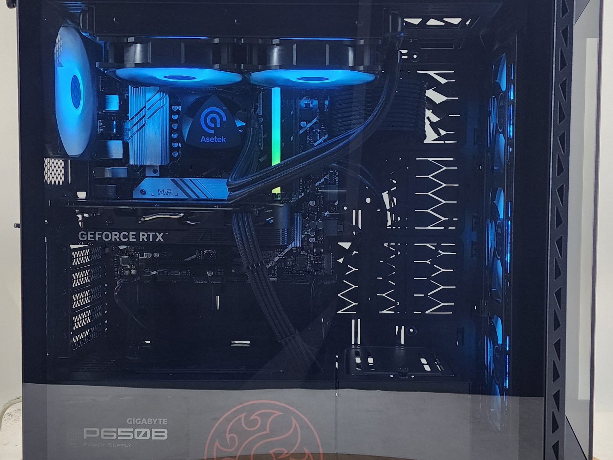 Gaming PC i3-14100F 16GB RAM 500GB SSD RTX 4060 8GB Windows 11 Computer