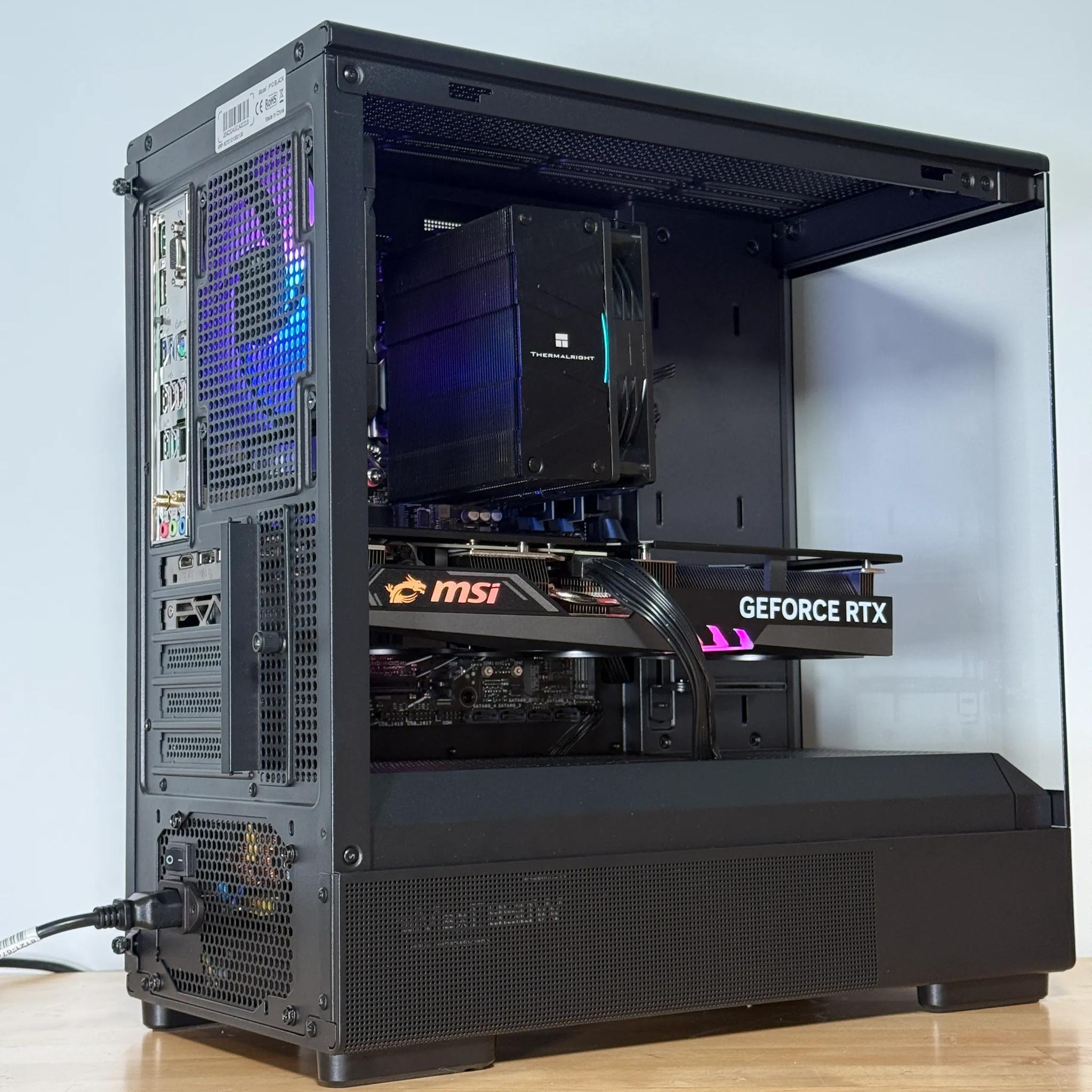 RTX 4070 Ryzen 5 7600x Gaming PC