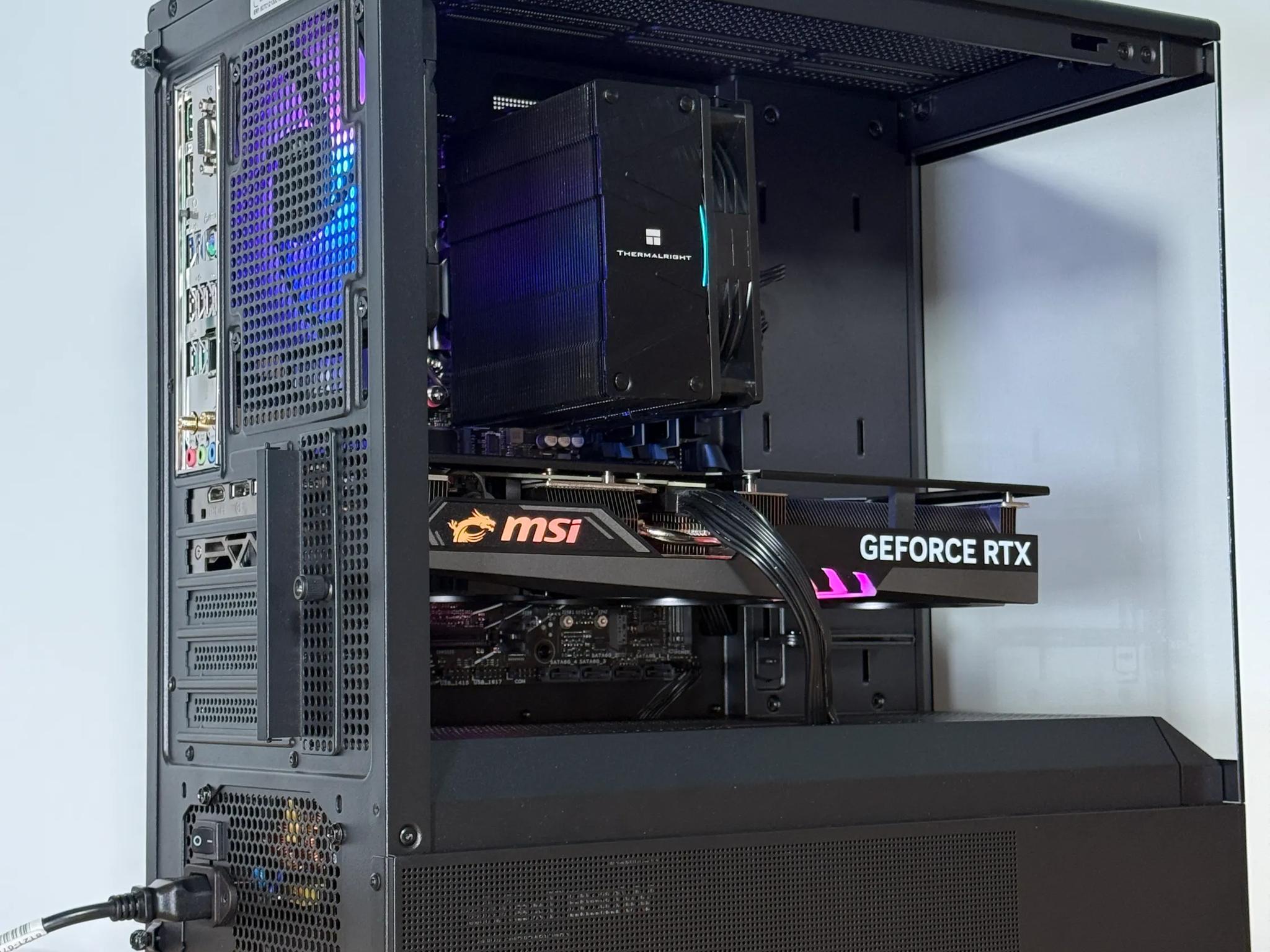 RTX 4070 Ryzen 5 7600x Gaming PC