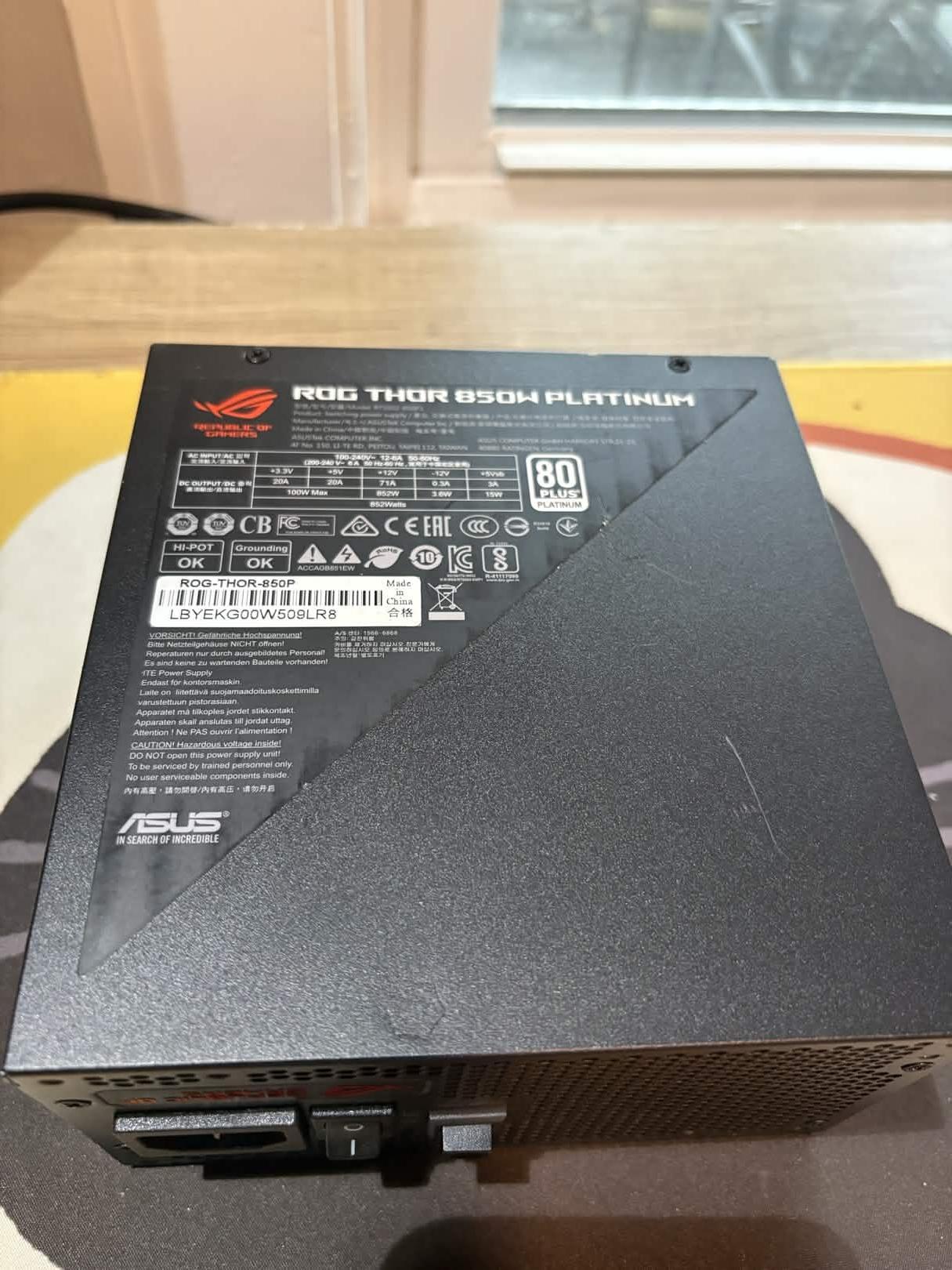 ASUS ROG Thor 850W Platinum