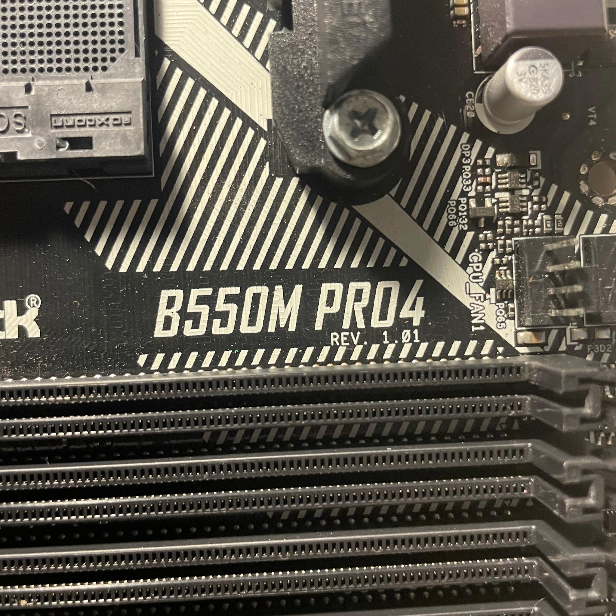 B550M ASRock Pro 4