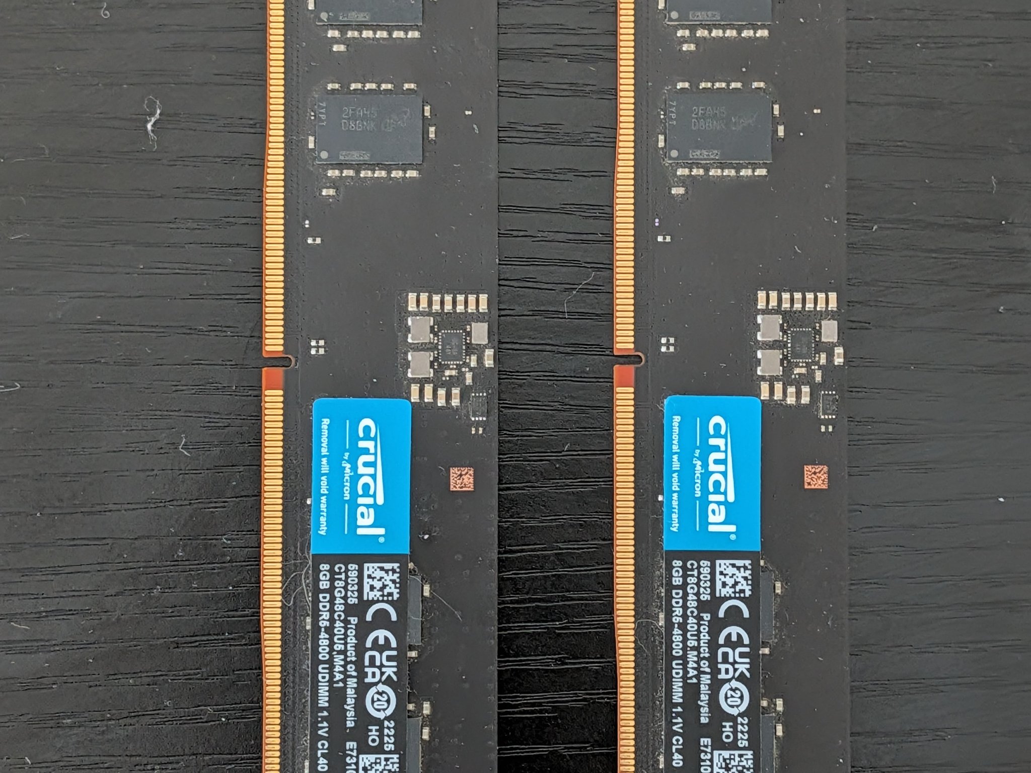 DDR5 RAM - 16GB - 2x8GB - 4800Mhz - CL40 - Crucial