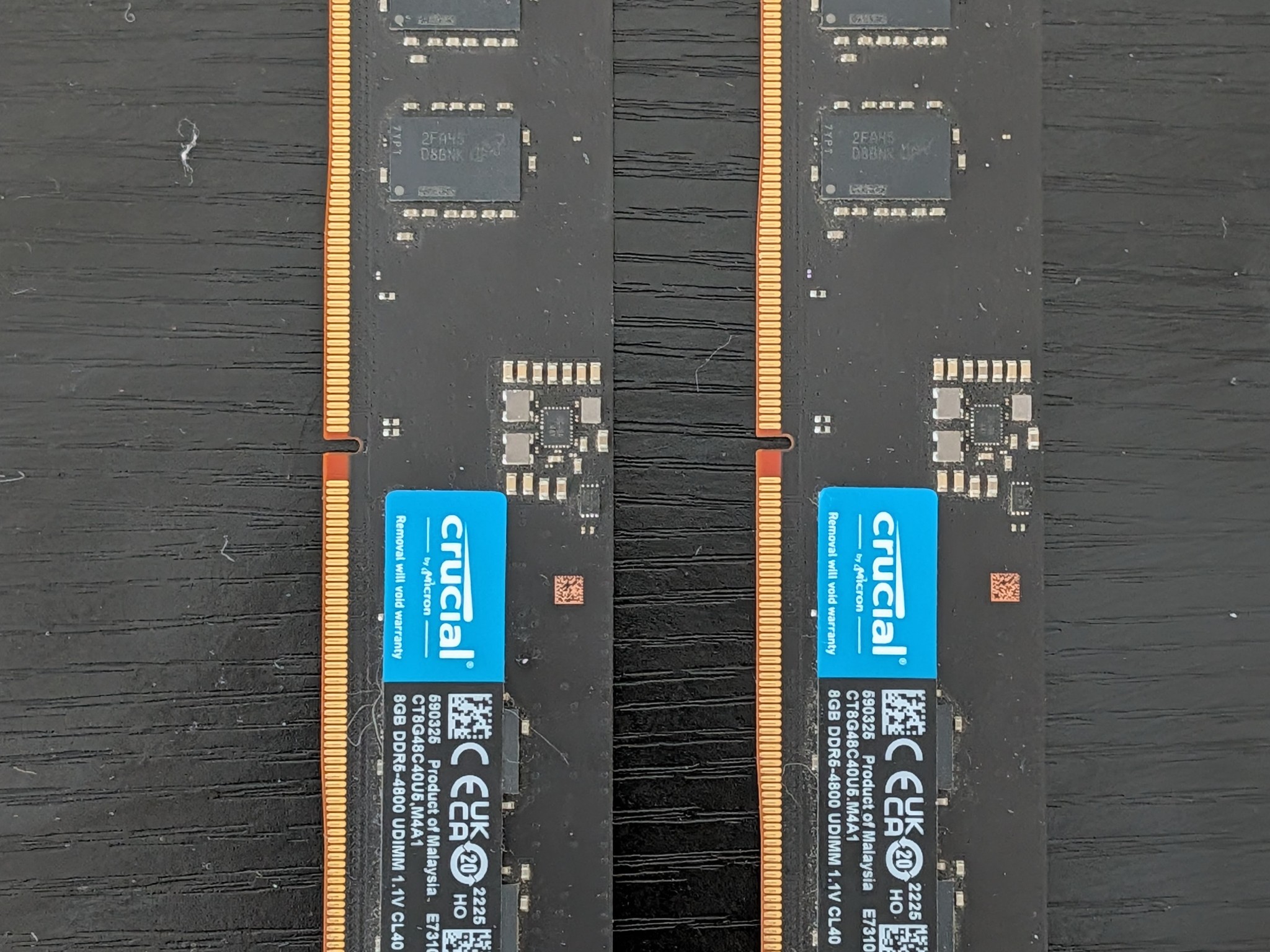 DDR5 RAM - 16GB - 2x8GB - 4800Mhz - CL40 - Crucial