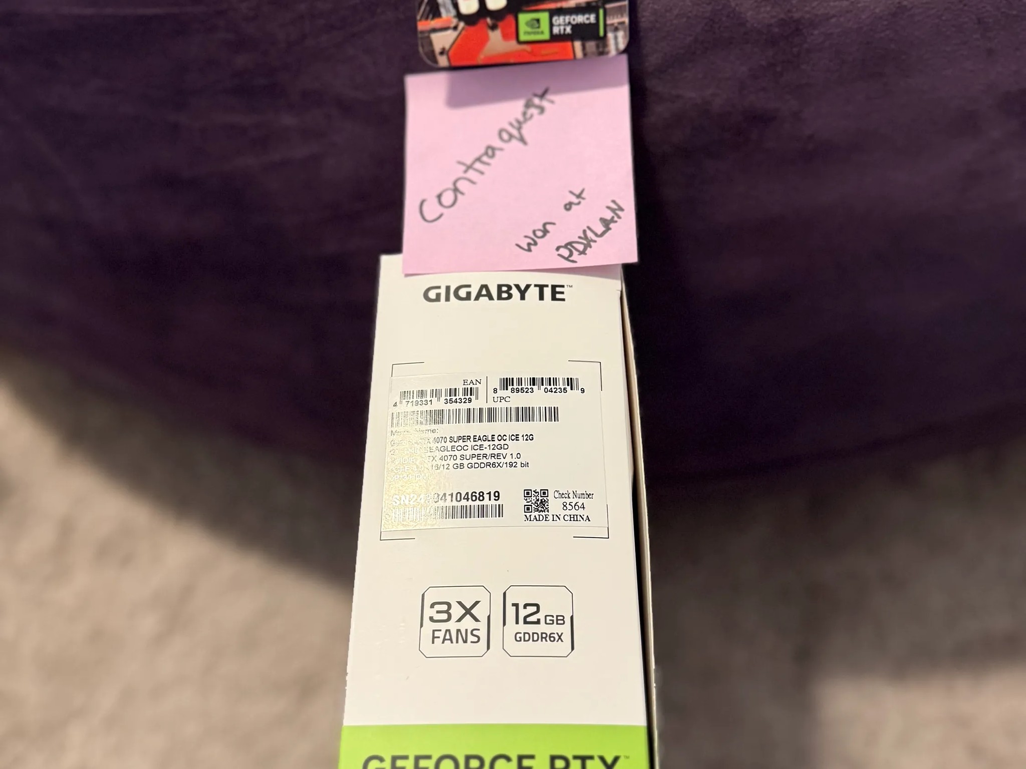 Nvidia RTX 4070 Super Eagle ICE