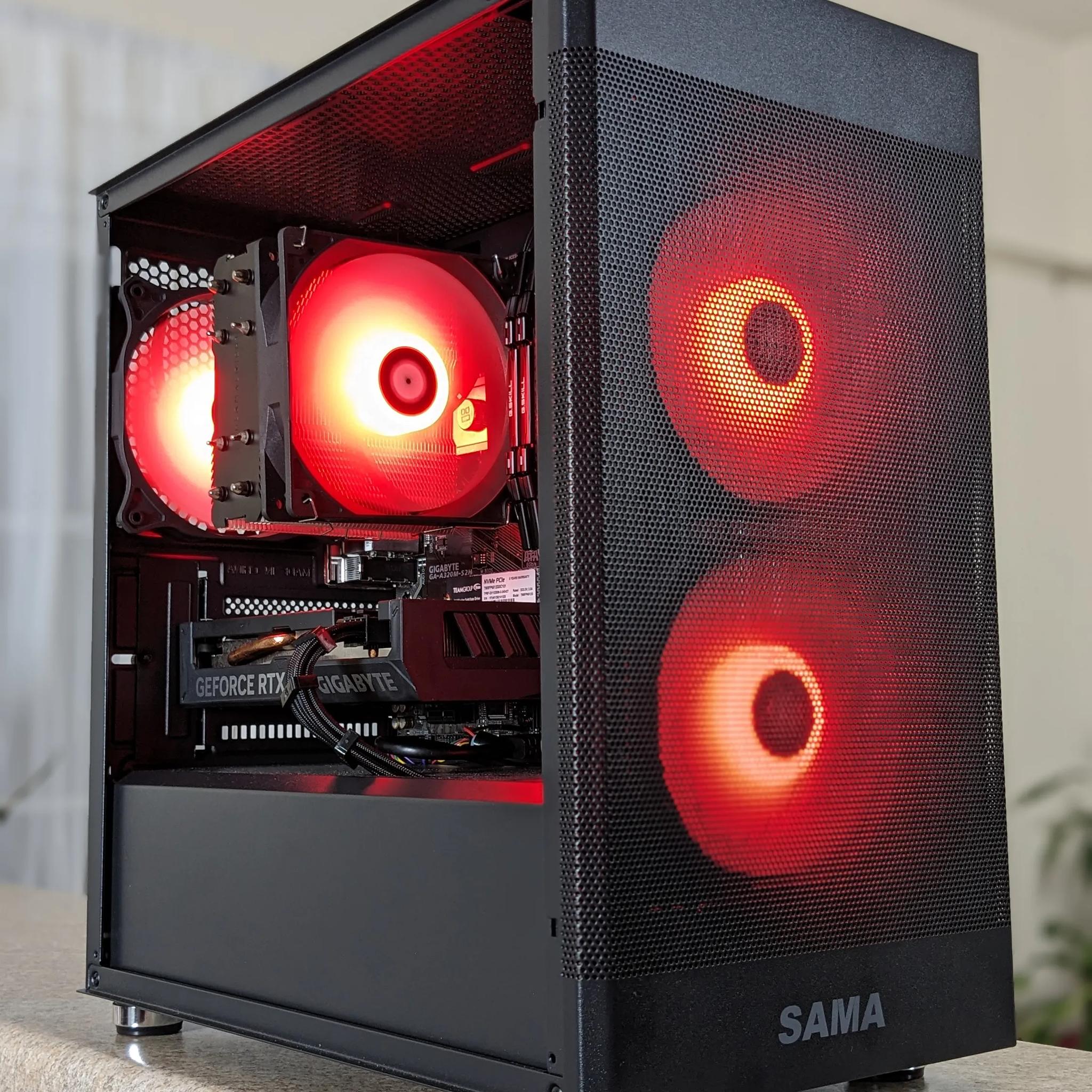 Mid Range Ryzen Gaming PC - Ryzen 5 5500 - RTX 4060